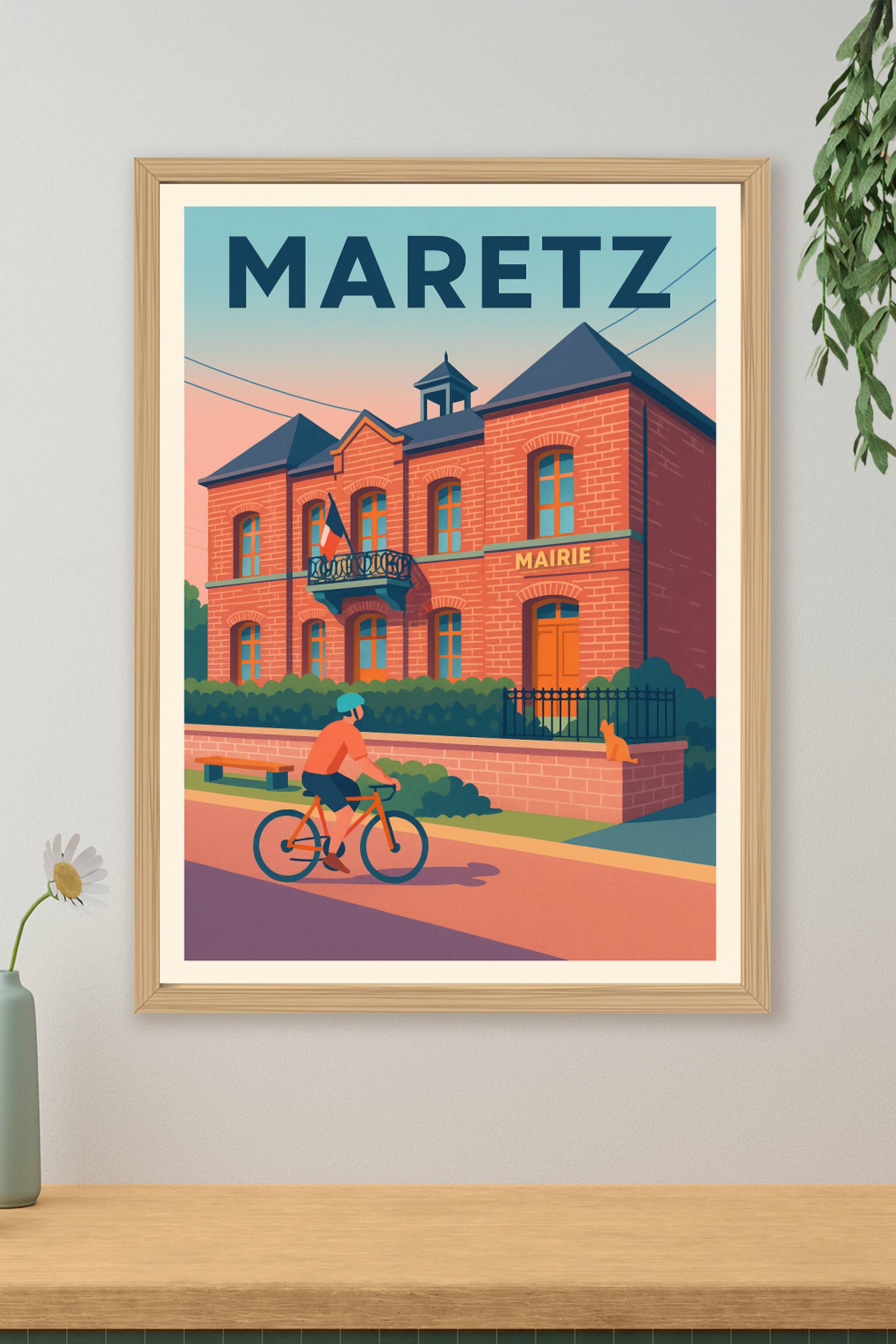 Affiche de Maretz - Charme et sérénité au cœur de la mairie