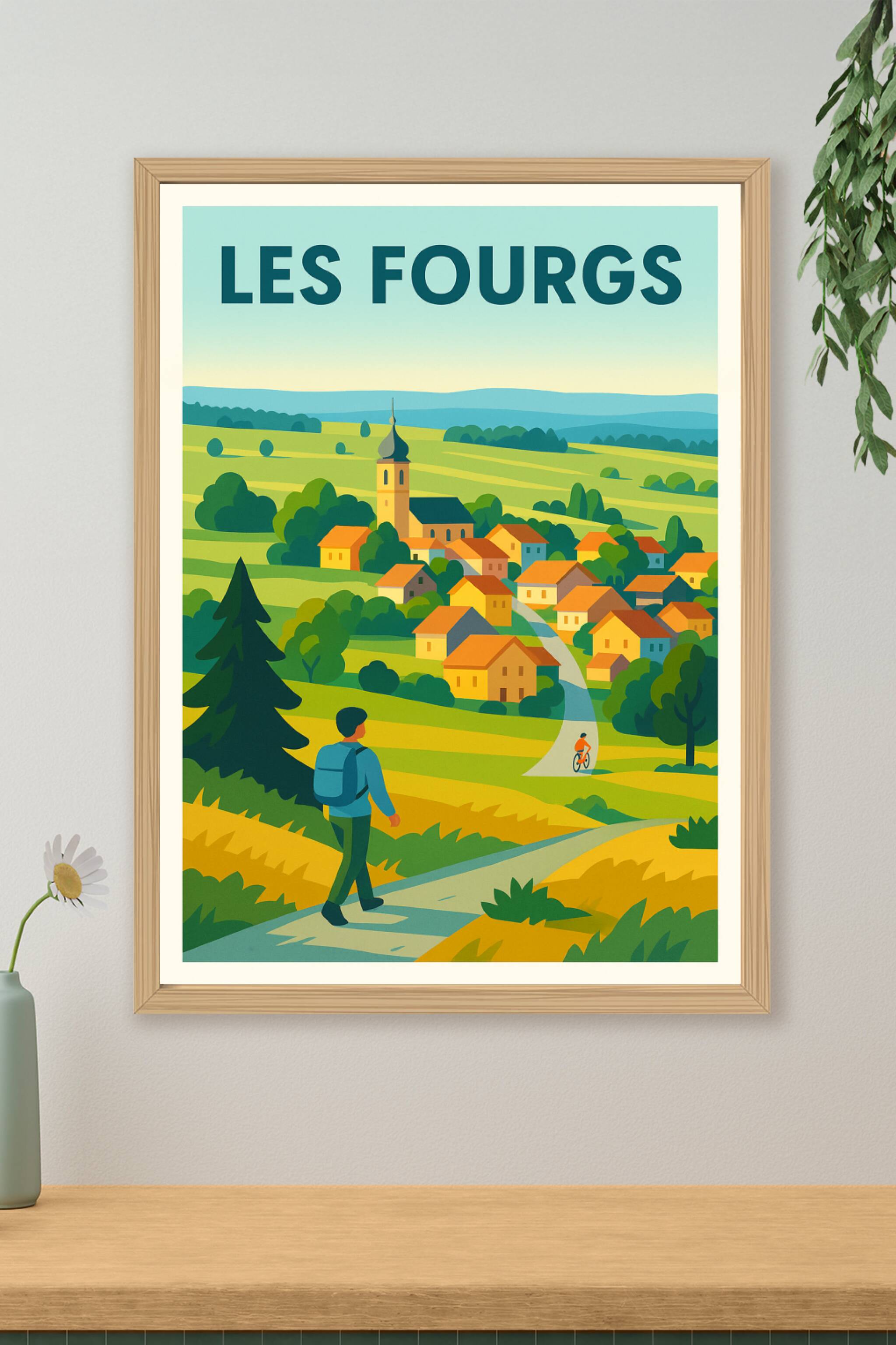Affiche de Les Fourgs - Promenade bucolique au cœur du Jura