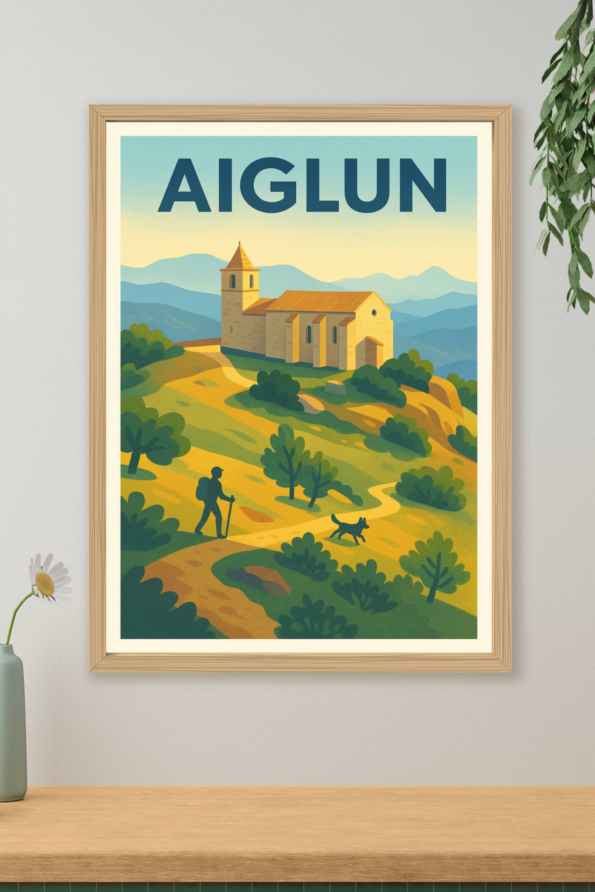 Affiche de Aiglun - Évasion nature au cœur des montagnes