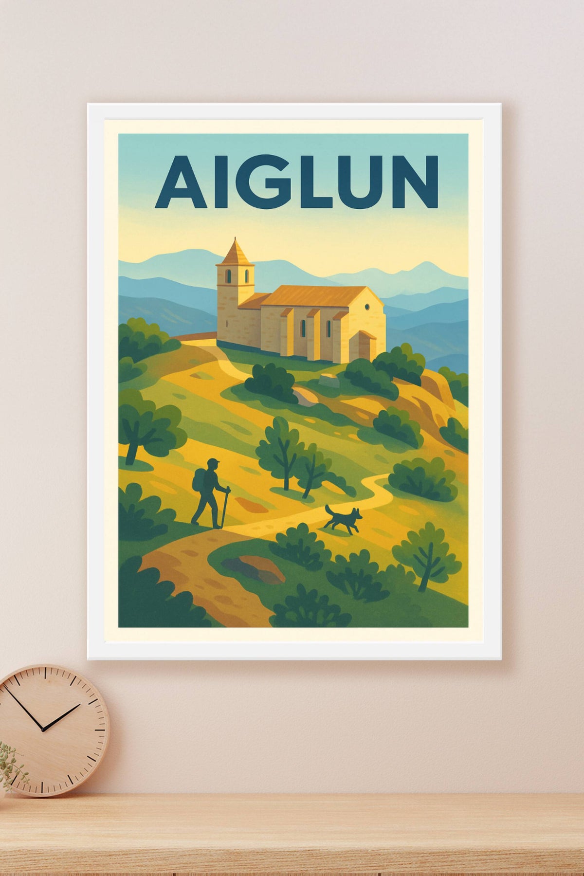 Affiche de Aiglun - Évasion nature au cœur des montagnes