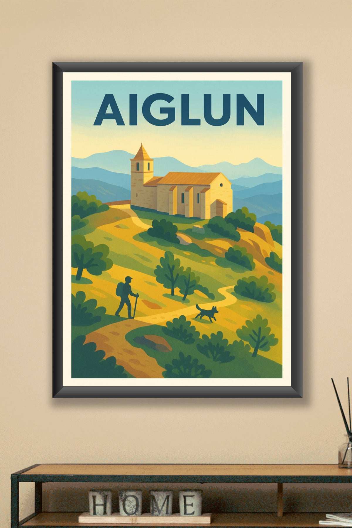 Affiche de Aiglun - Évasion nature au cœur des montagnes