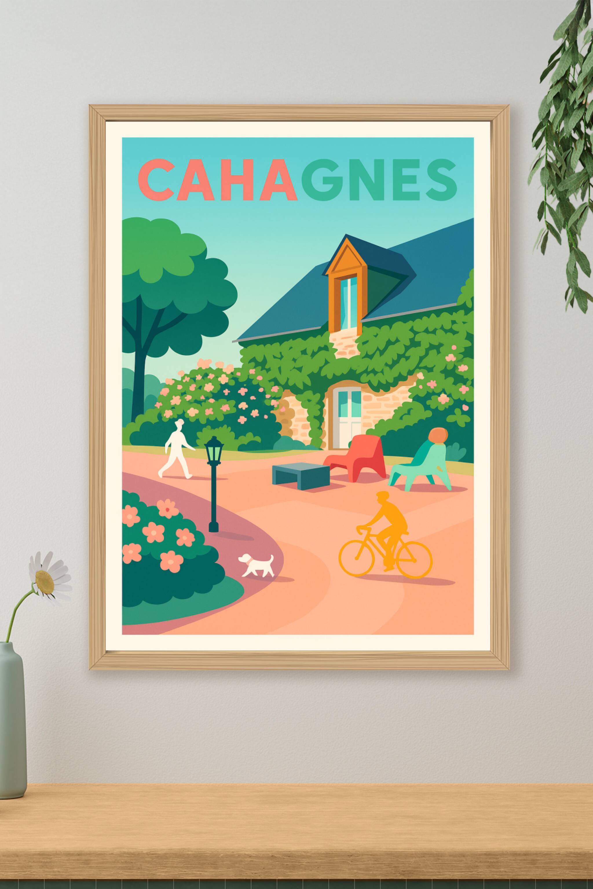 Affiche de Cahagnes - Charme bucolique et douceur de vivre