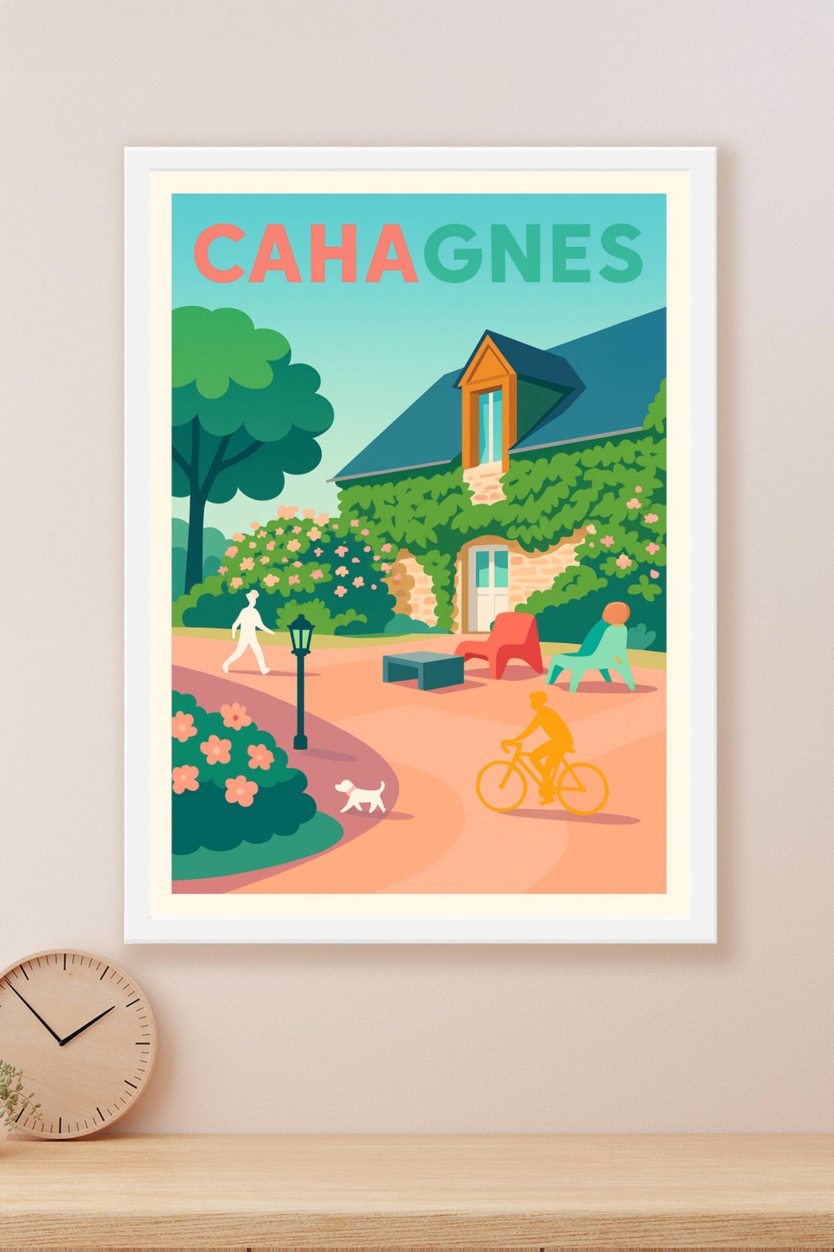Affiche de Cahagnes - Charme bucolique et douceur de vivre