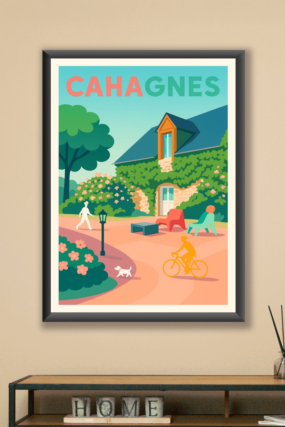 Affiche de Cahagnes - Charme bucolique et douceur de vivre