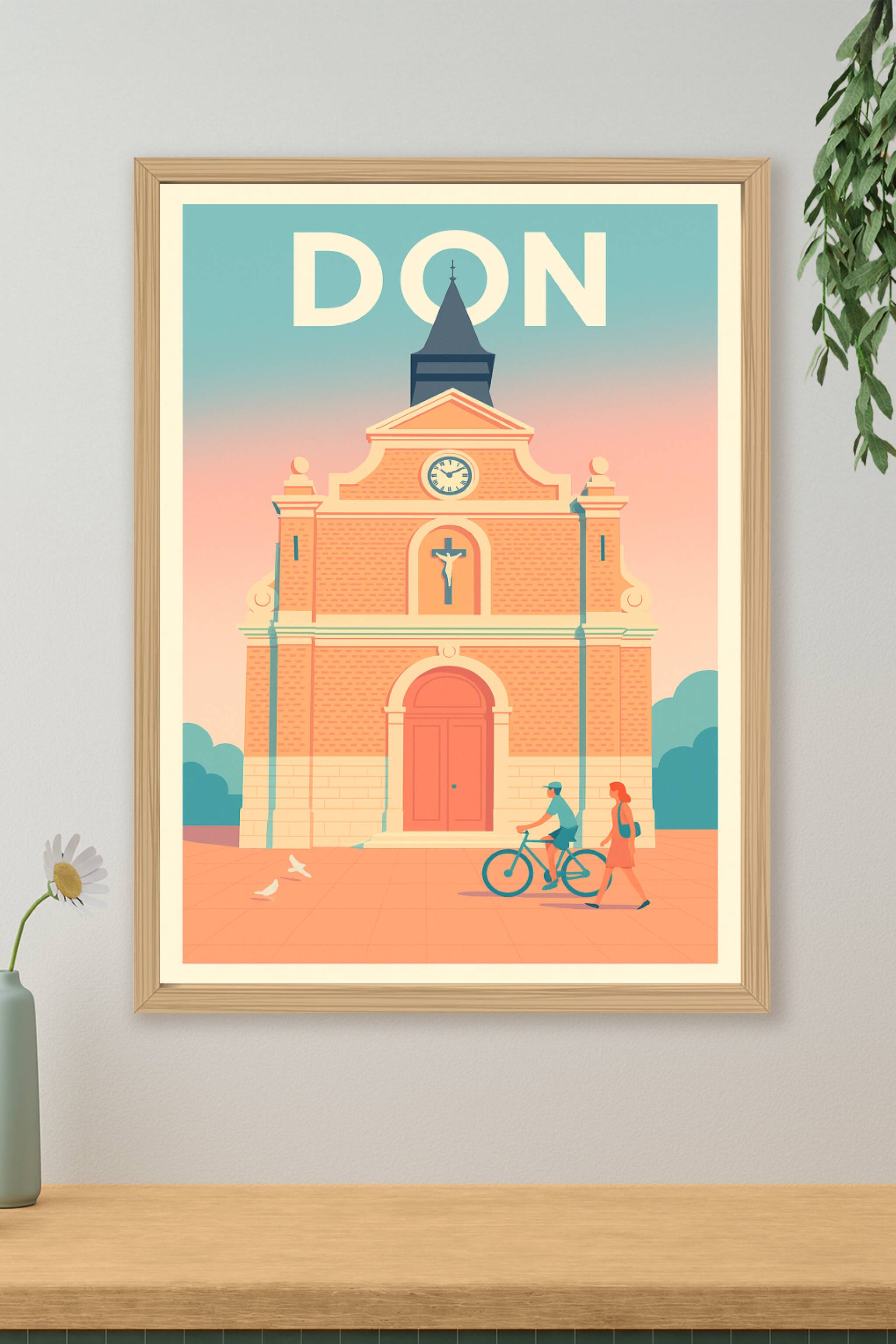 Affiche de Don - Charme tranquille et douceur urbaine