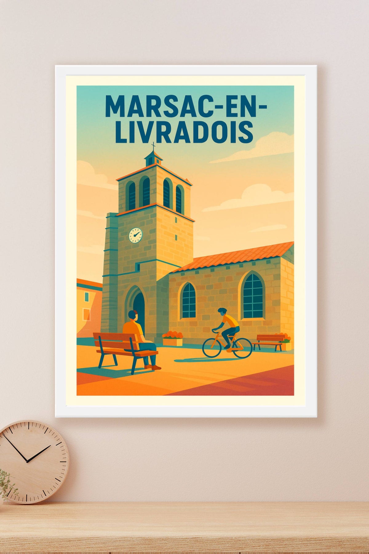 Affiche de Marsac-en-Livradois - Charme et sérénité au cœur du village