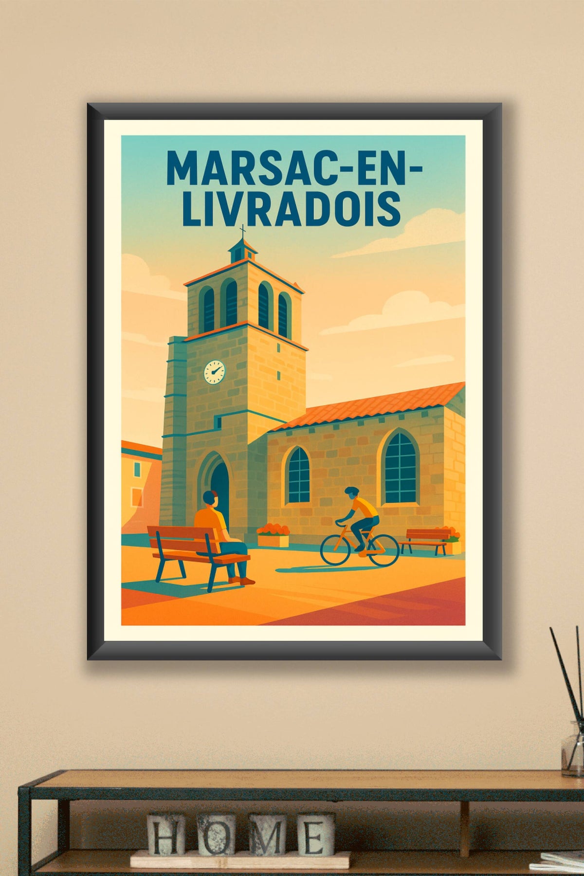 Affiche de Marsac-en-Livradois - Charme et sérénité au cœur du village