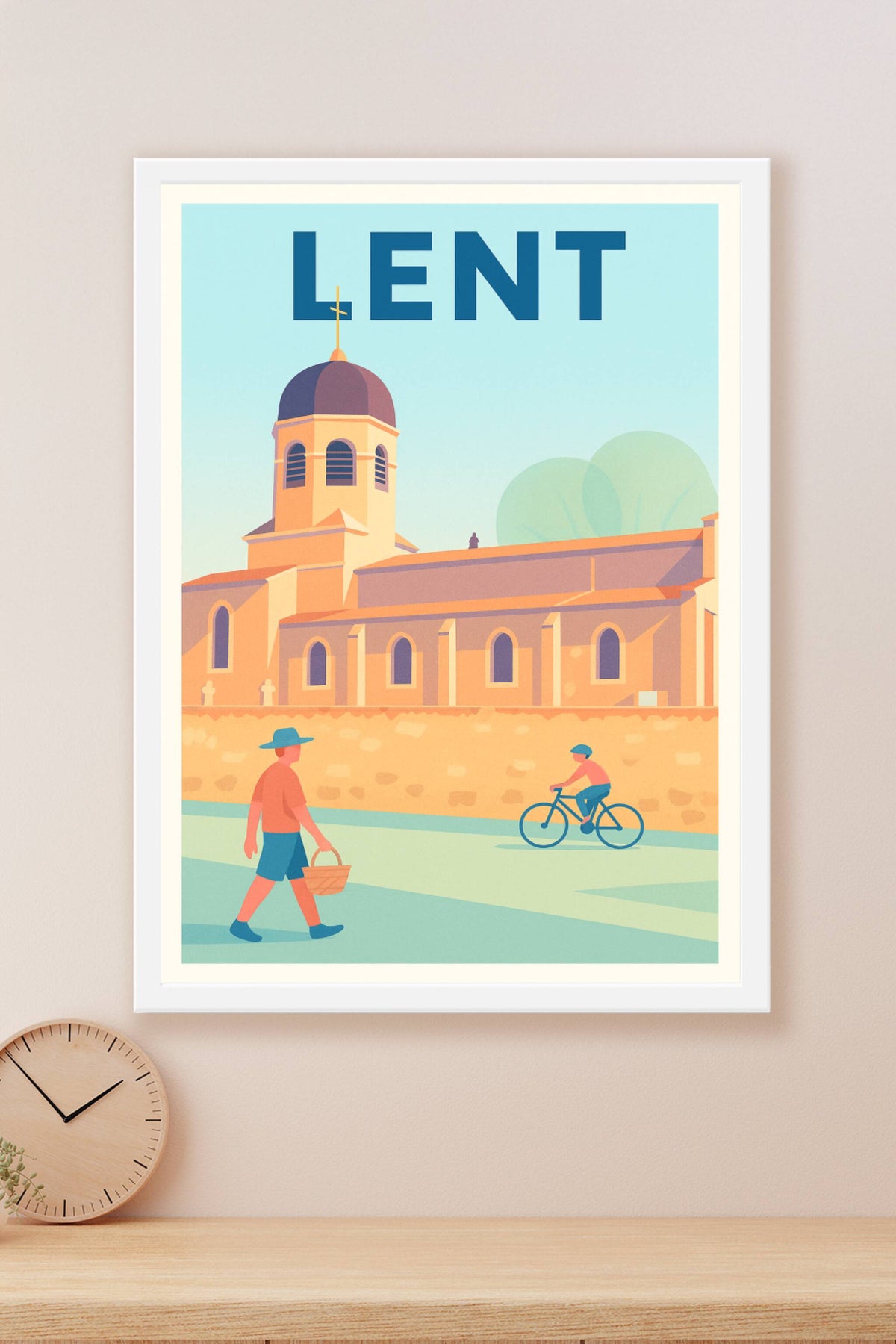 Affiche de Lent - Charme et sérénité au cœur de la ville