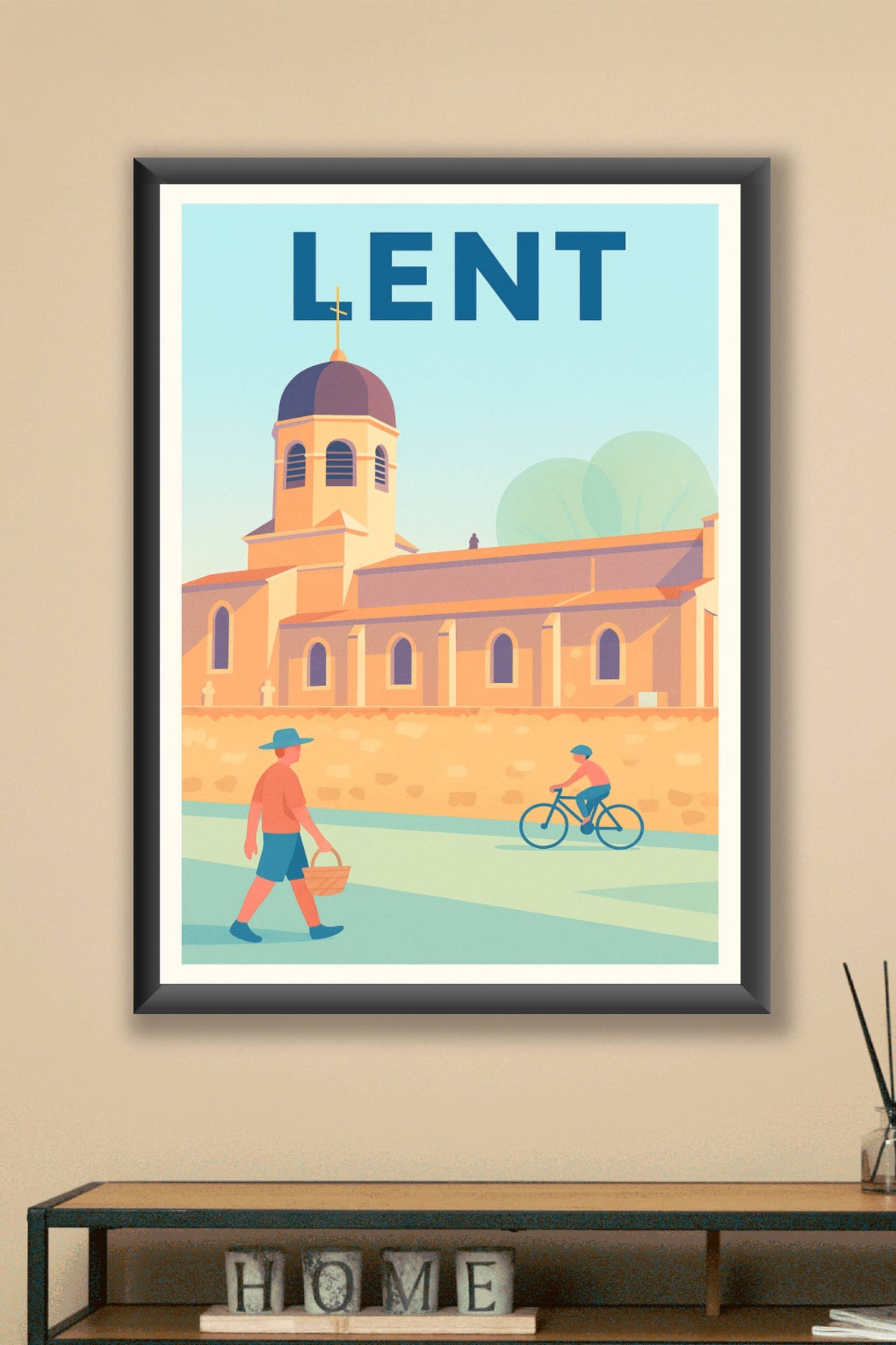 Affiche de Lent - Charme et sérénité au cœur de la ville