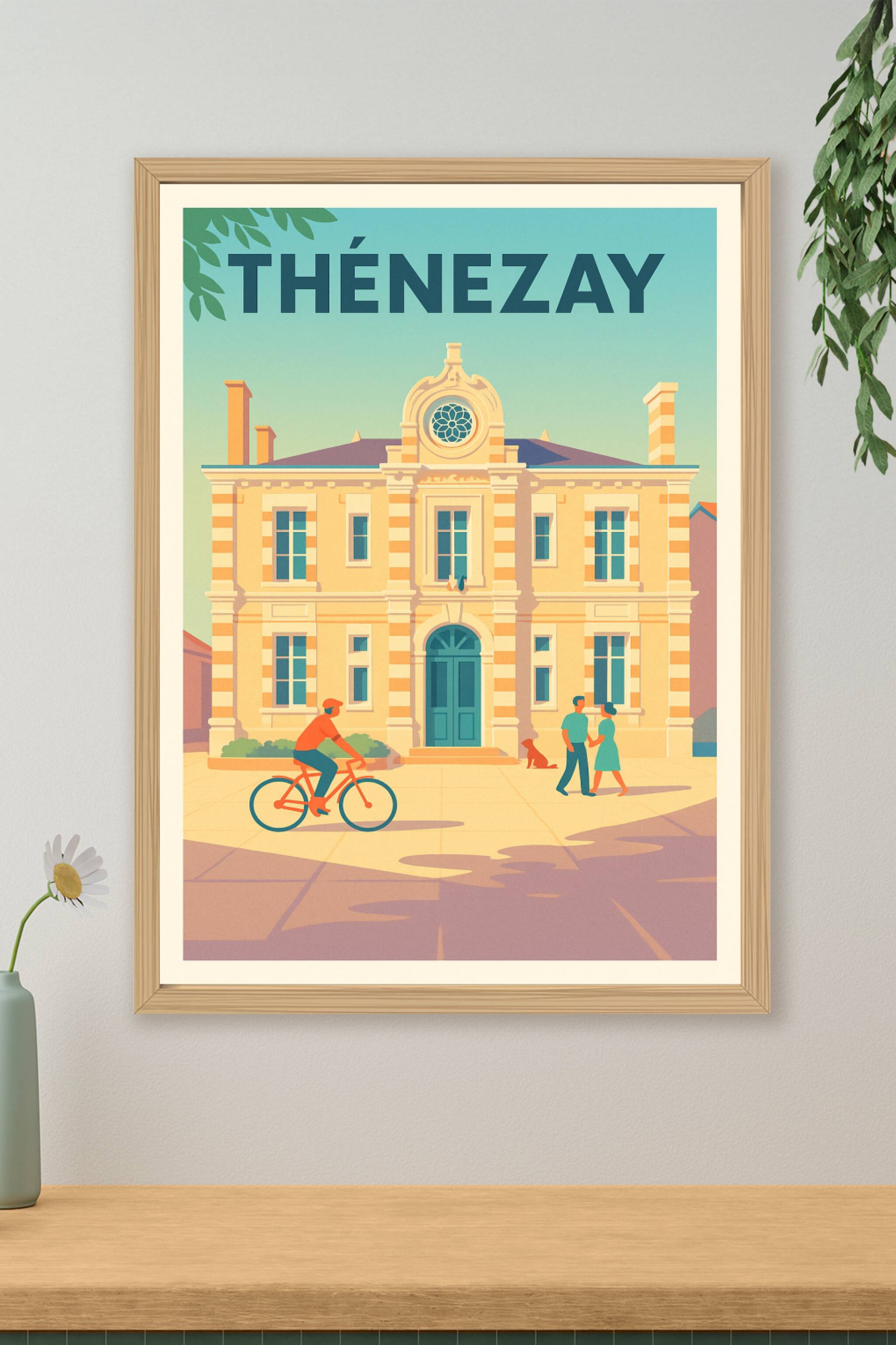 Affiche de Thénezay - Charme et sérénité au cœur du patrimoine