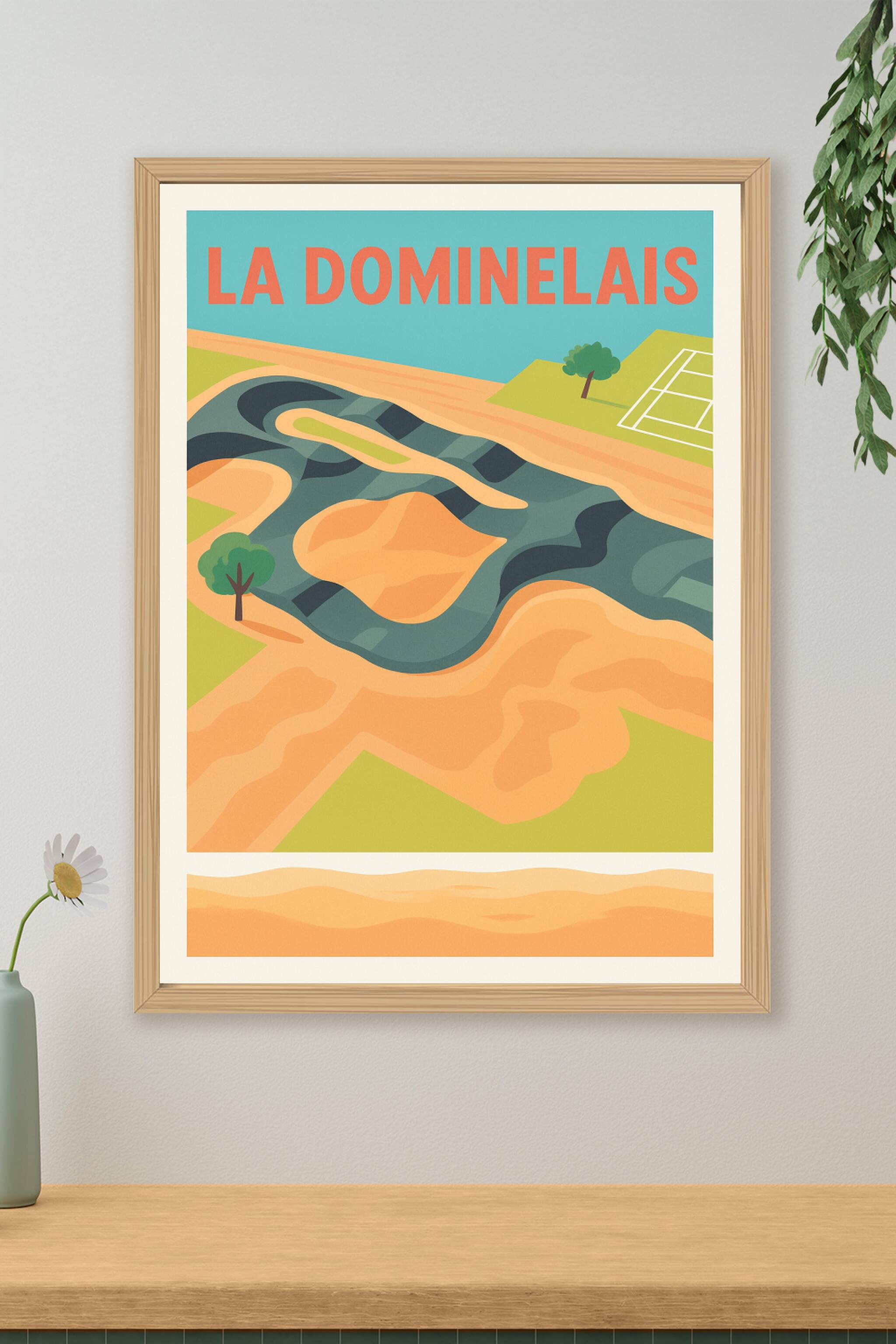 Affiche de La Dominelais - Évasion nature et sports de plein air