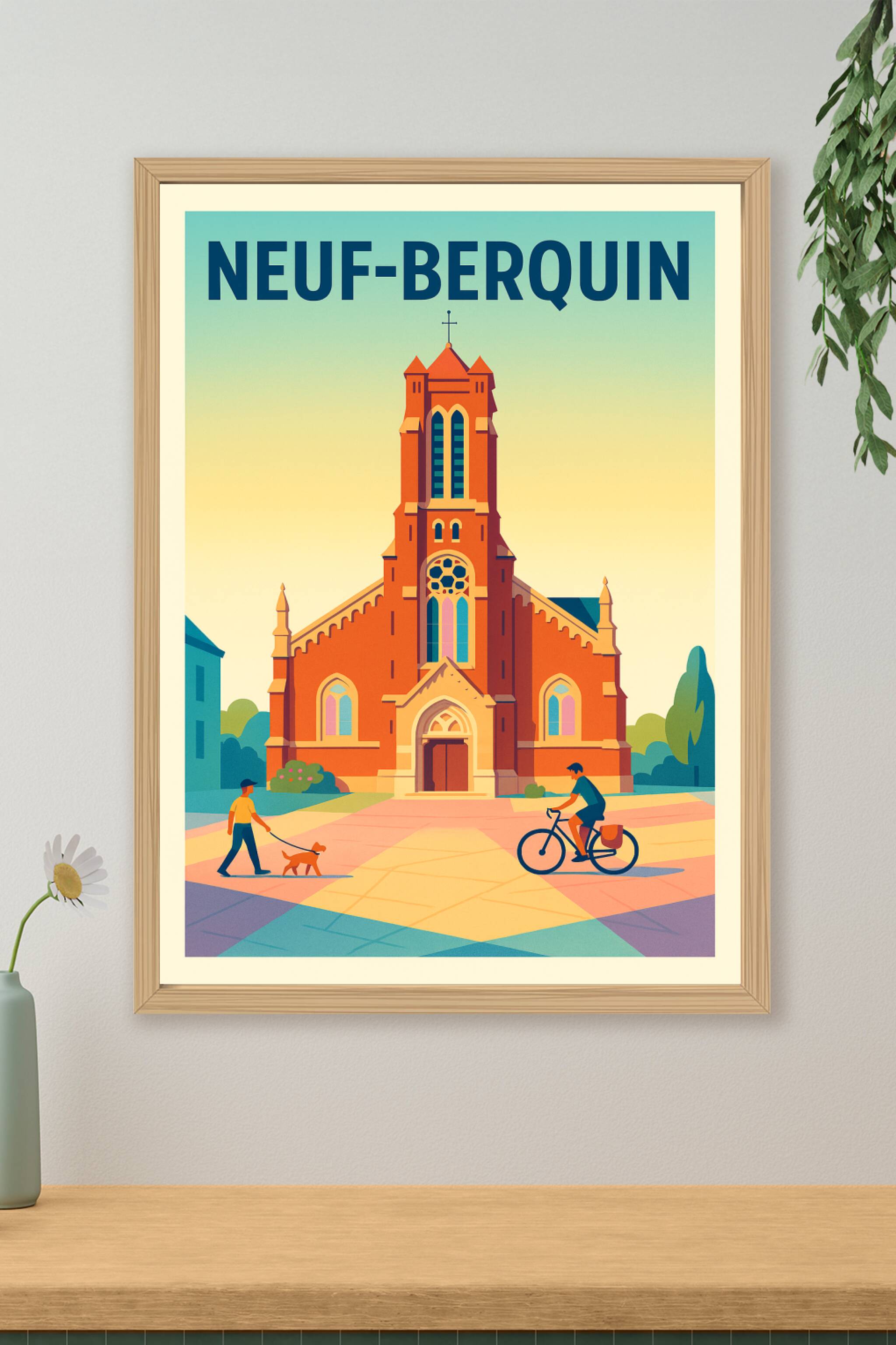 Affiche de Neuf-Berquin - Charme et Sérénité du Nord