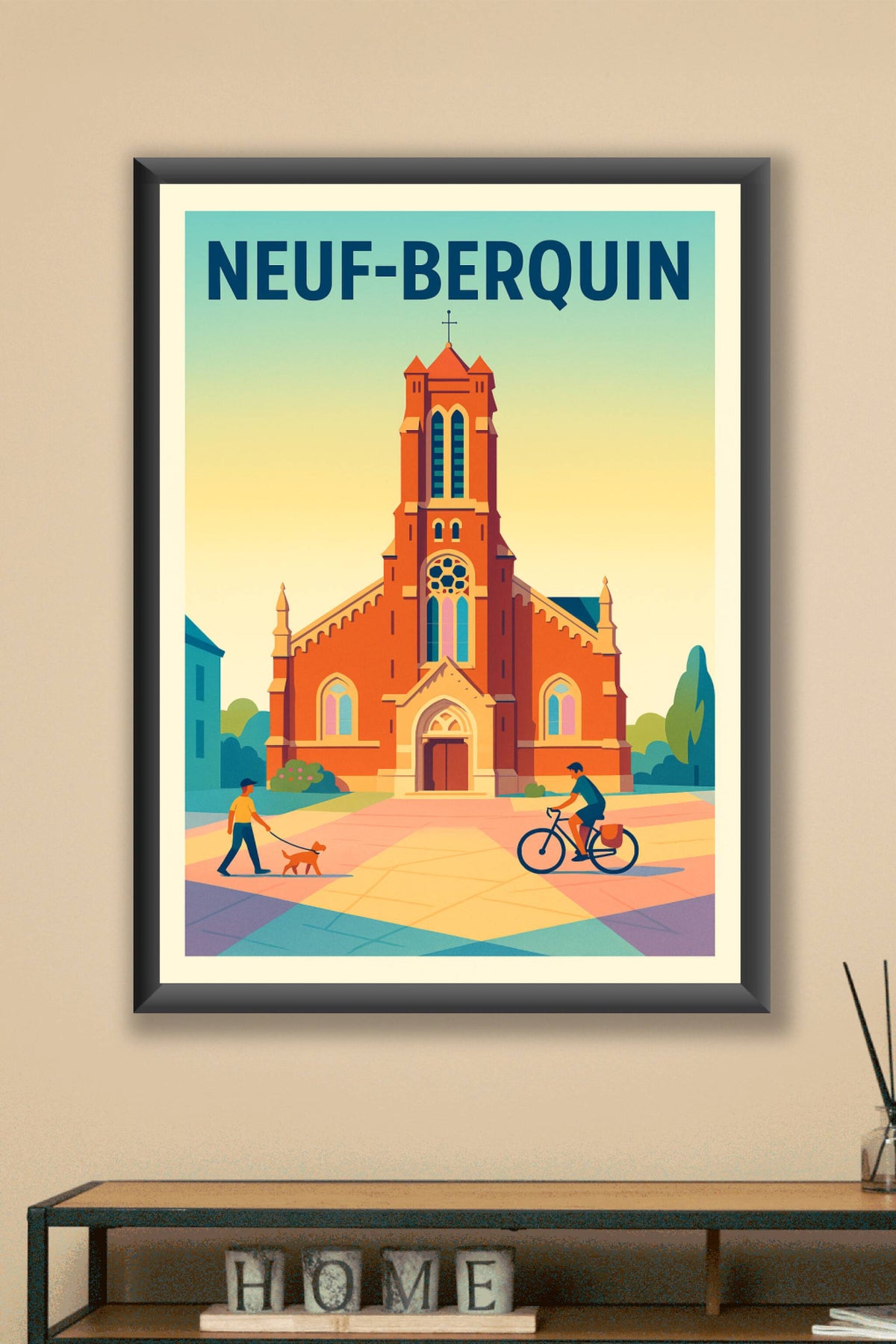 Affiche de Neuf-Berquin - Charme et Sérénité du Nord