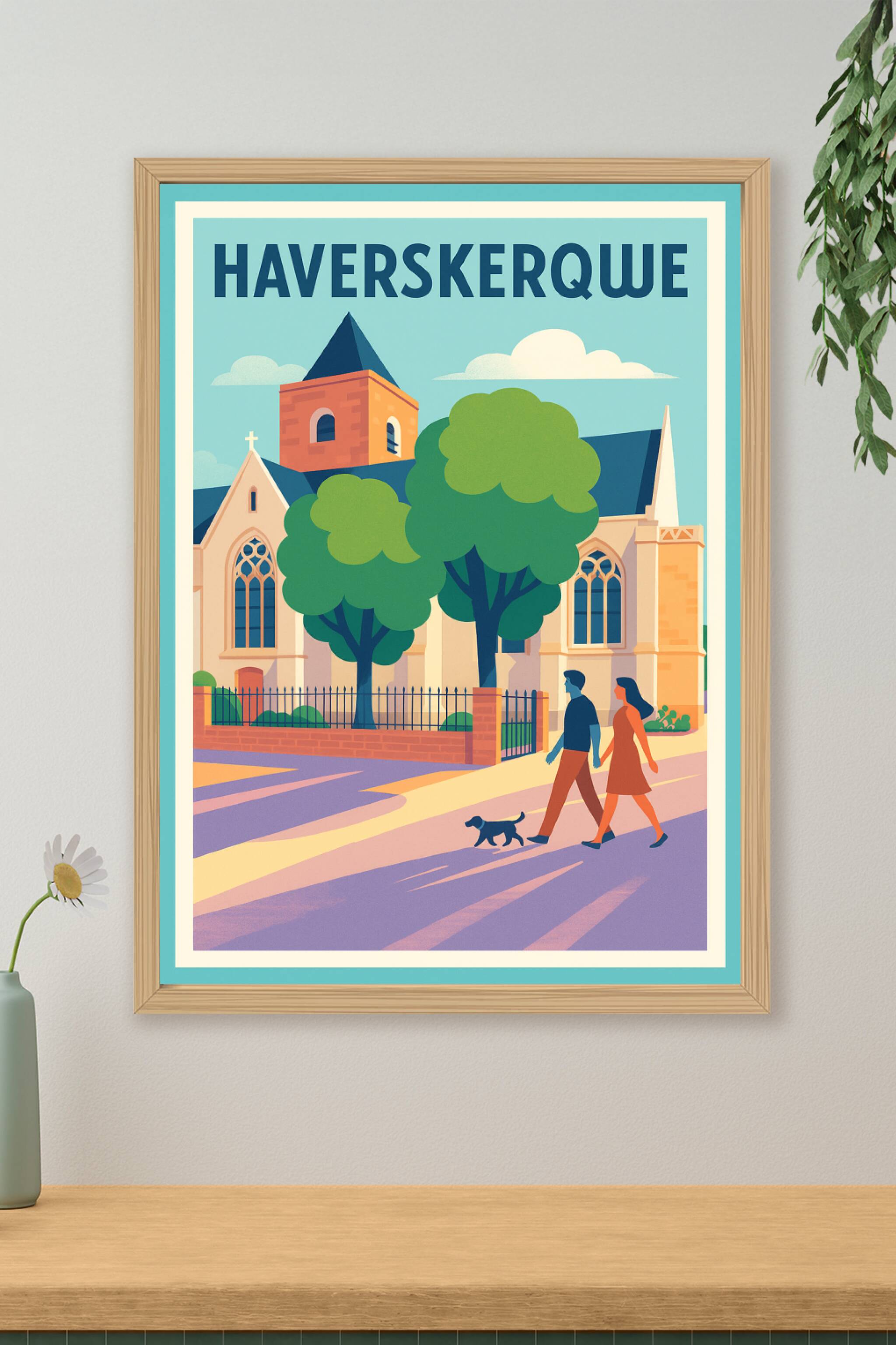 Affiche de Haverskerque - Une promenade paisible au cœur du village