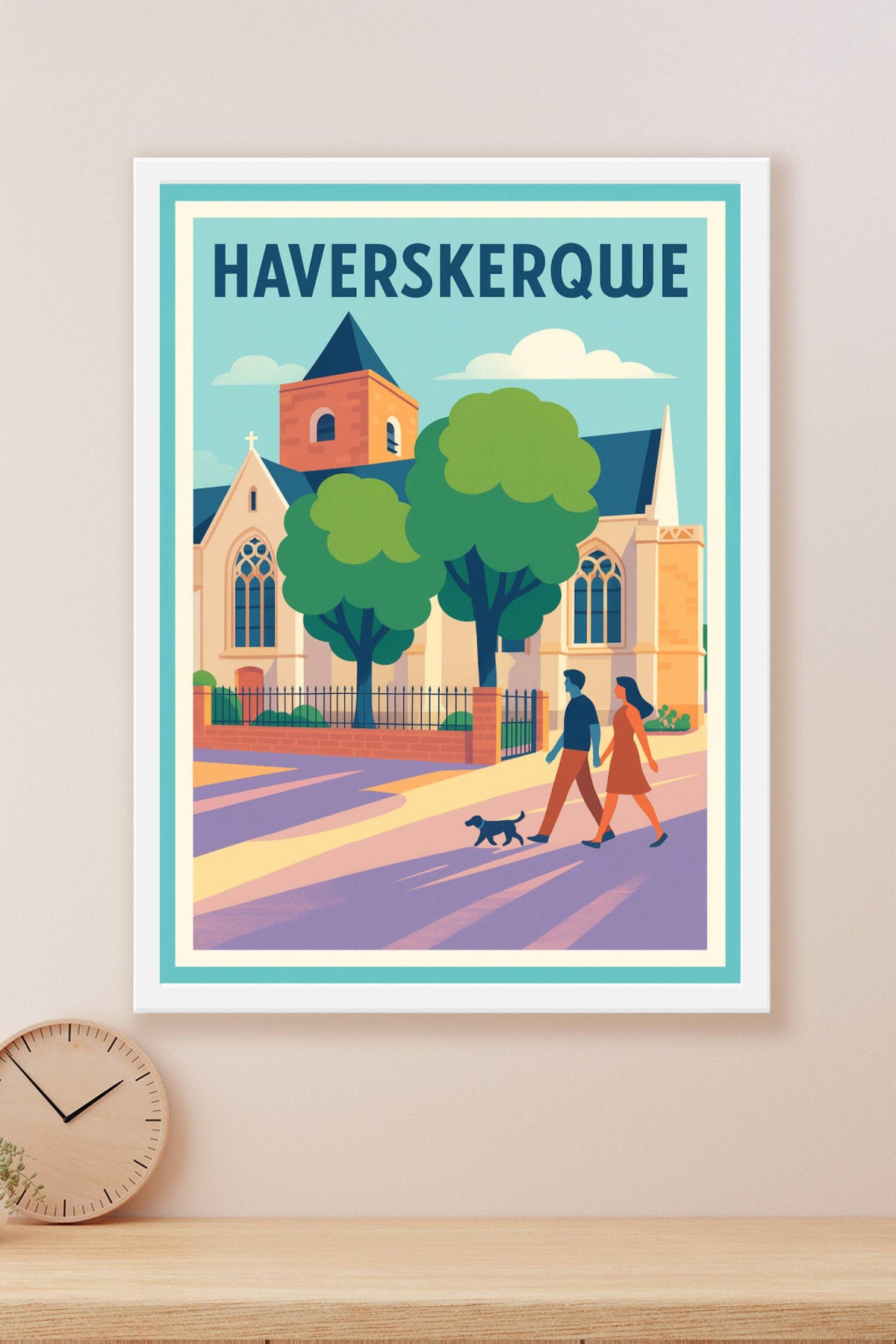Affiche de Haverskerque - Une promenade paisible au cœur du village