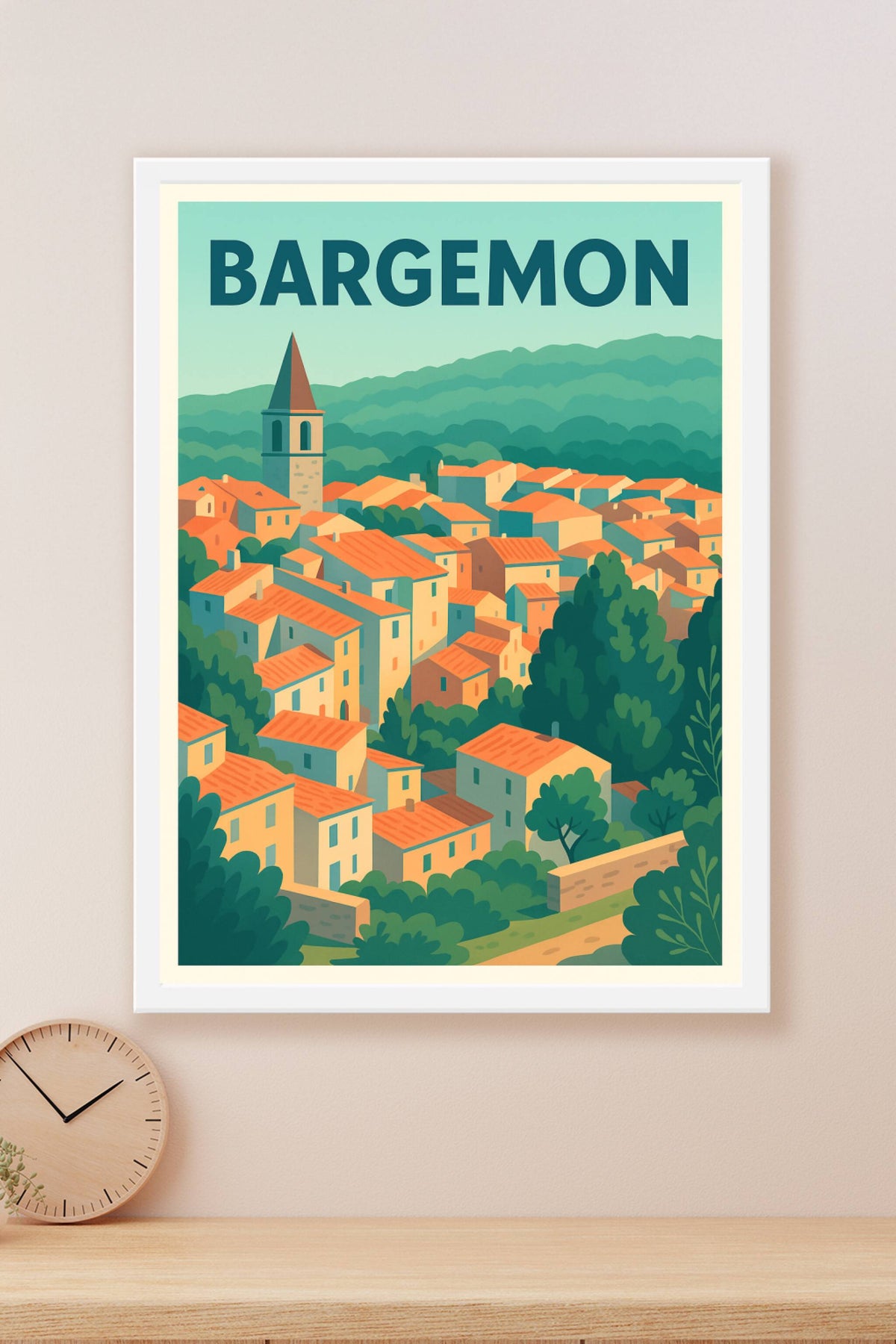 Affiche de Bargemon - Charme Provençal au Cœur de la Nature