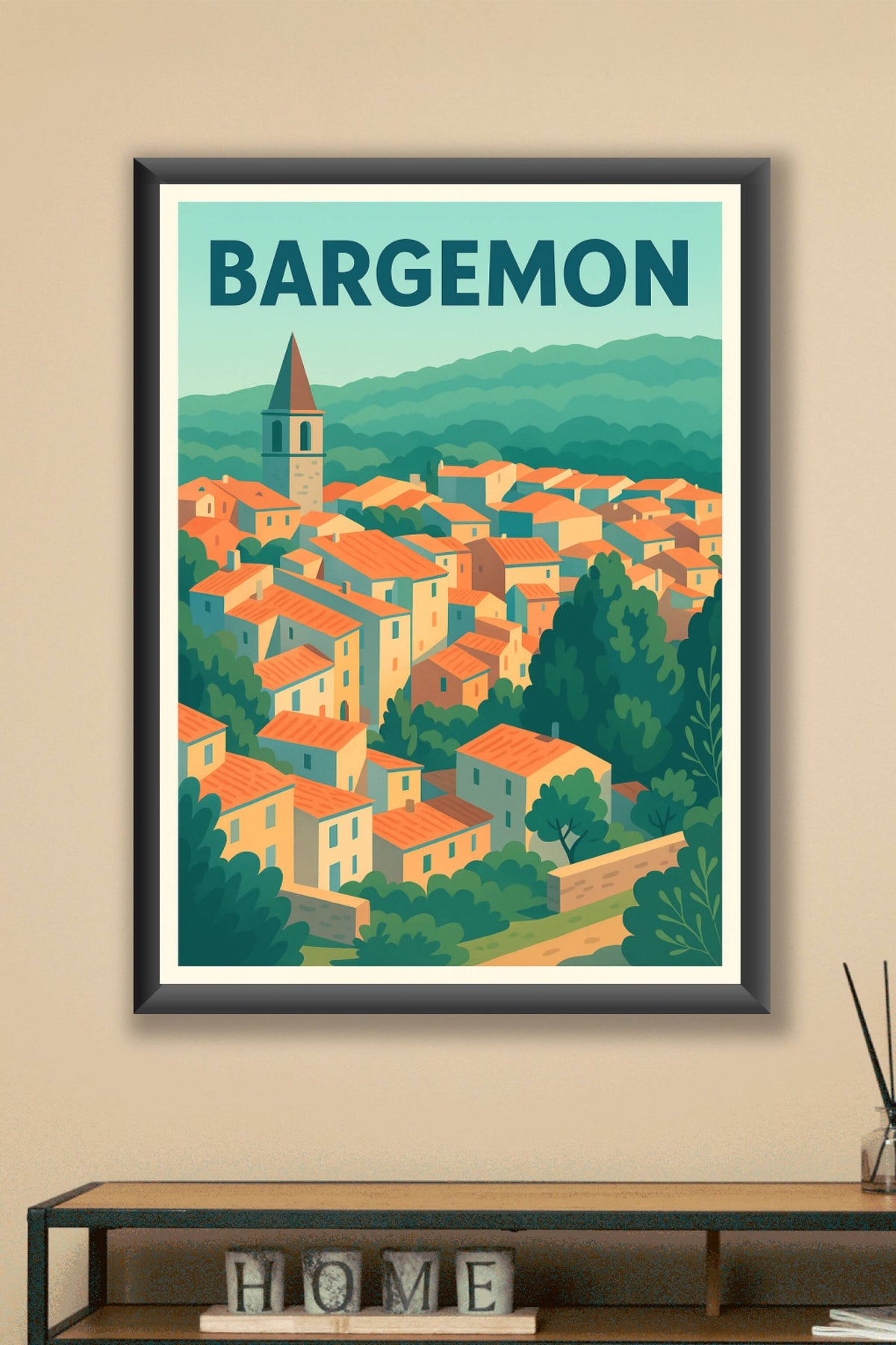 Affiche de Bargemon - Charme Provençal au Cœur de la Nature