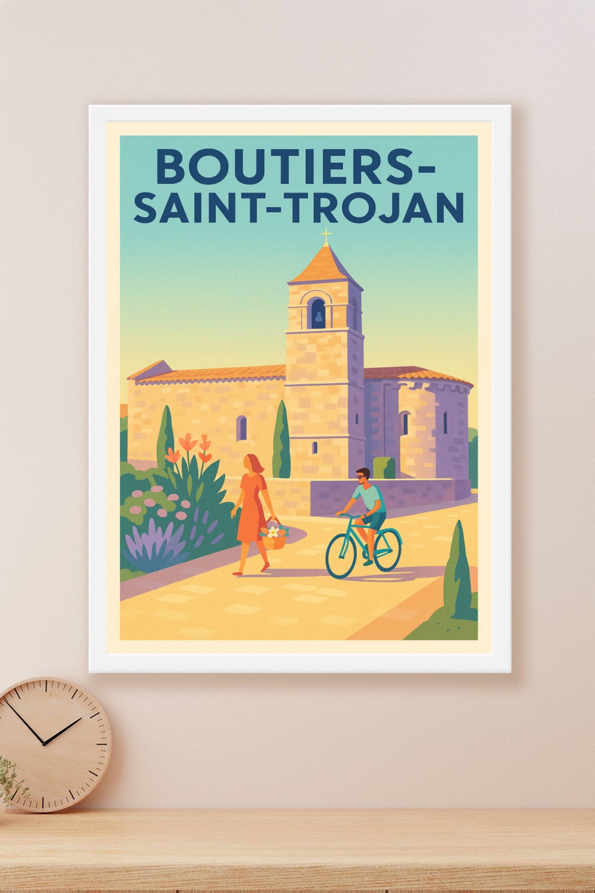 Affiche de Boutiers-Saint-Trojan - Charme historique et douceur de vivre