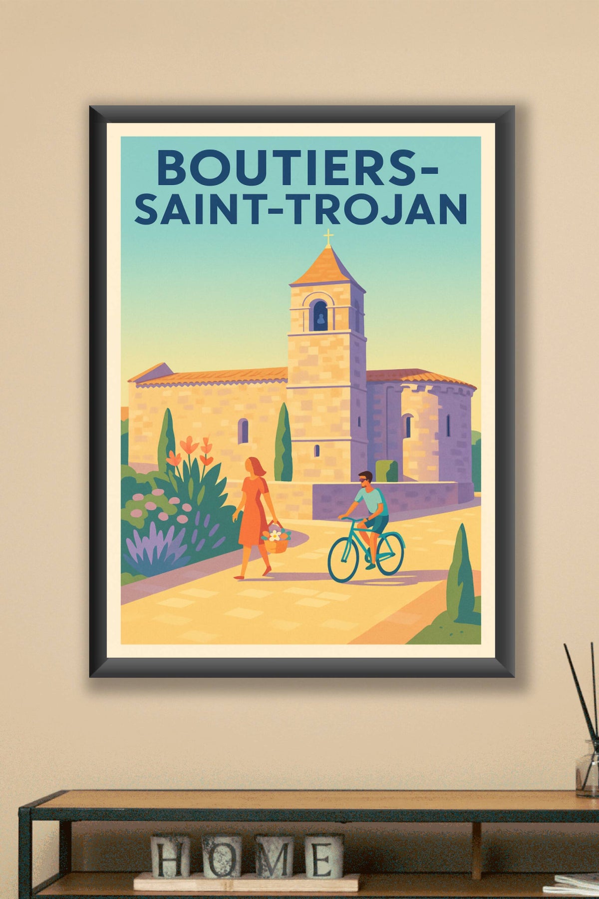 Affiche de Boutiers-Saint-Trojan - Charme historique et douceur de vivre