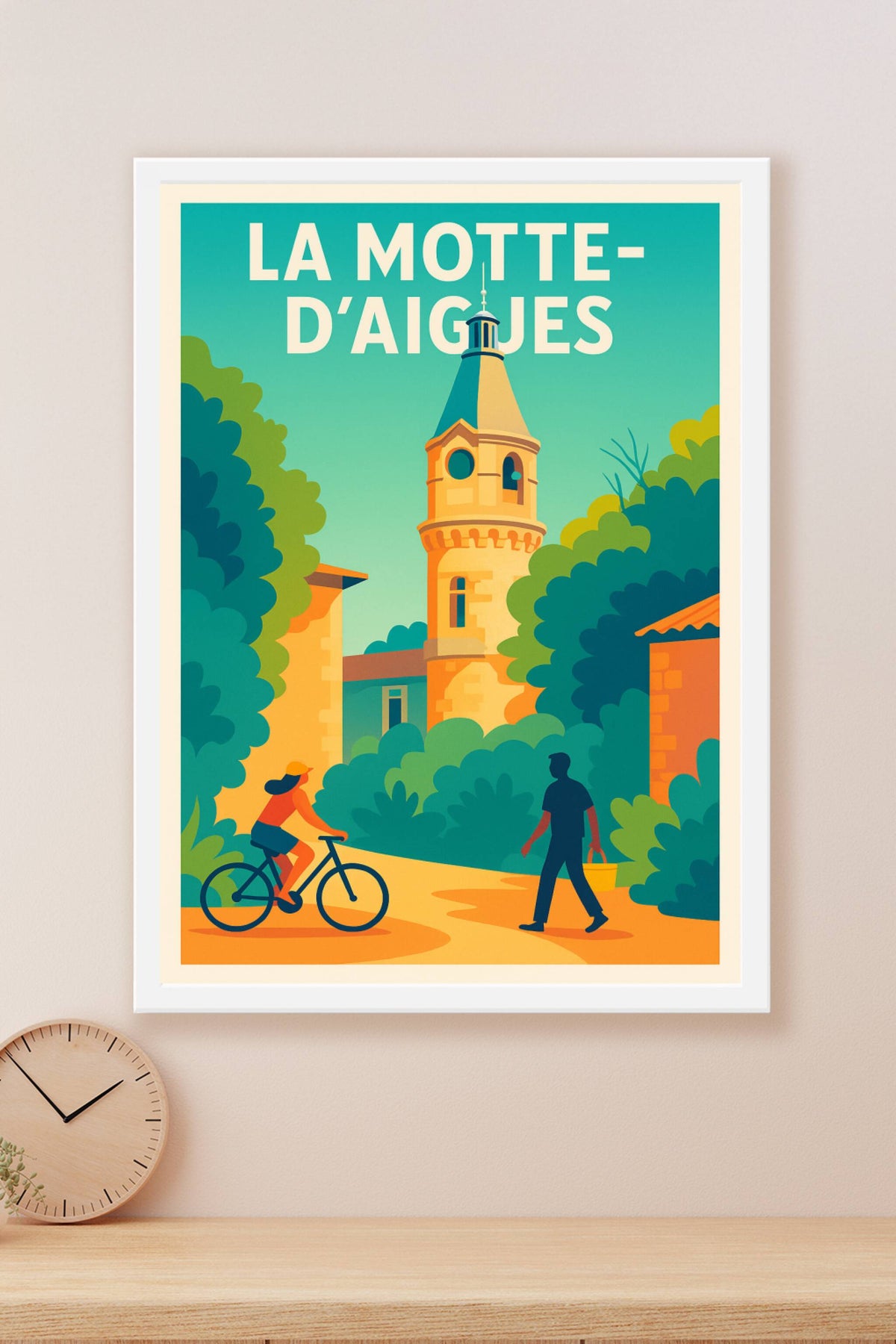 Affiche de La Motte-d'Aigues - Un havre de tranquillité provençal