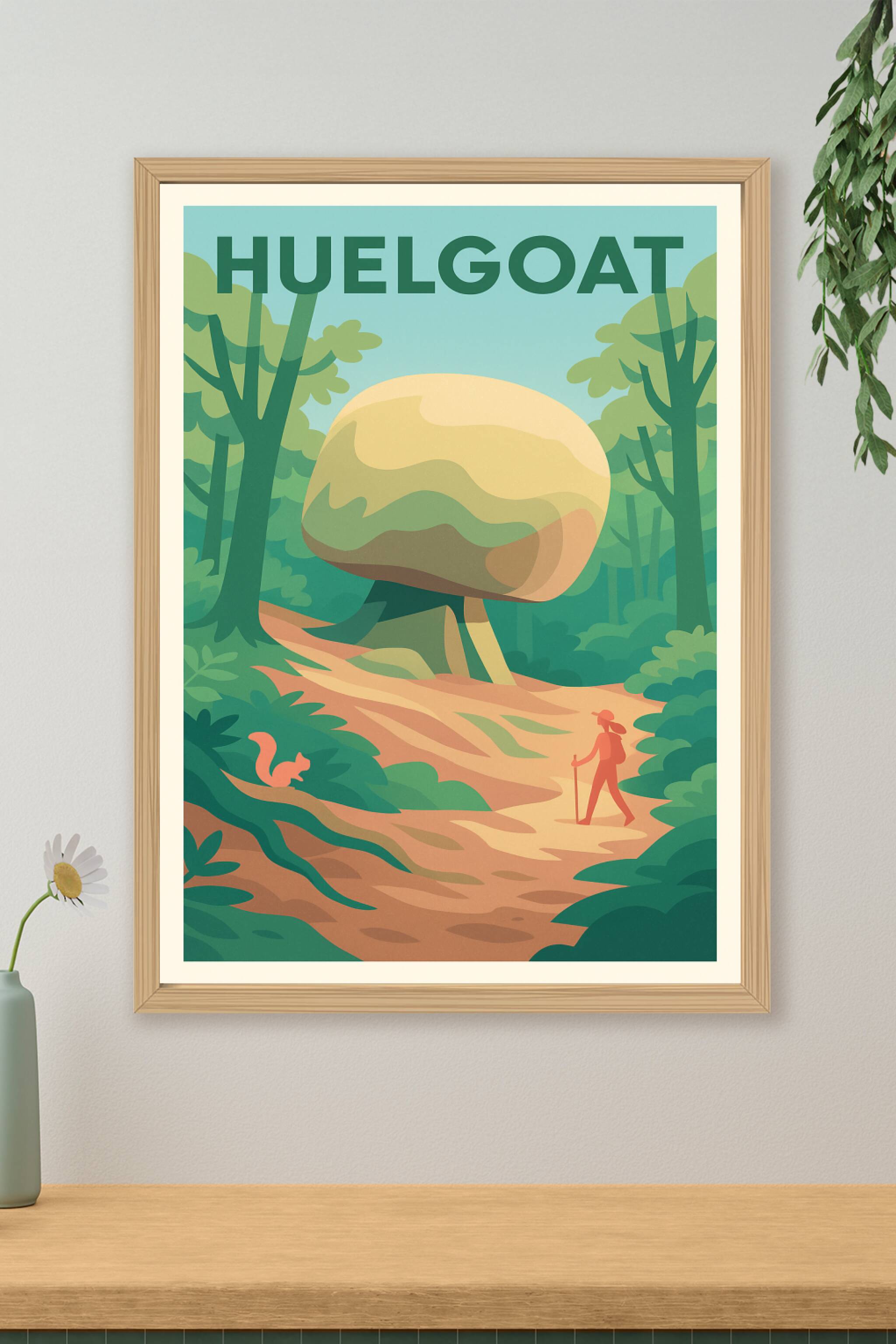 Affiche de Huelgoat - L'appel magique de la forêt bretonne