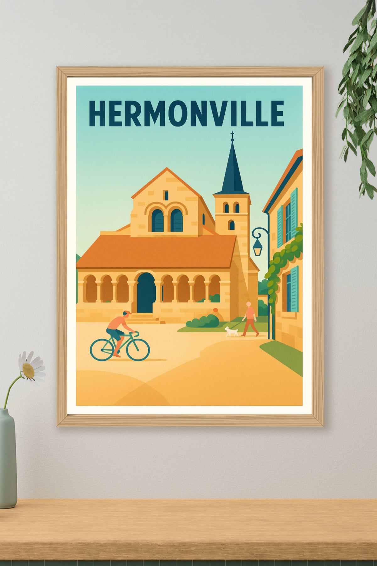 Affiche de Hermonville - Charme authentique et douceur de vivre