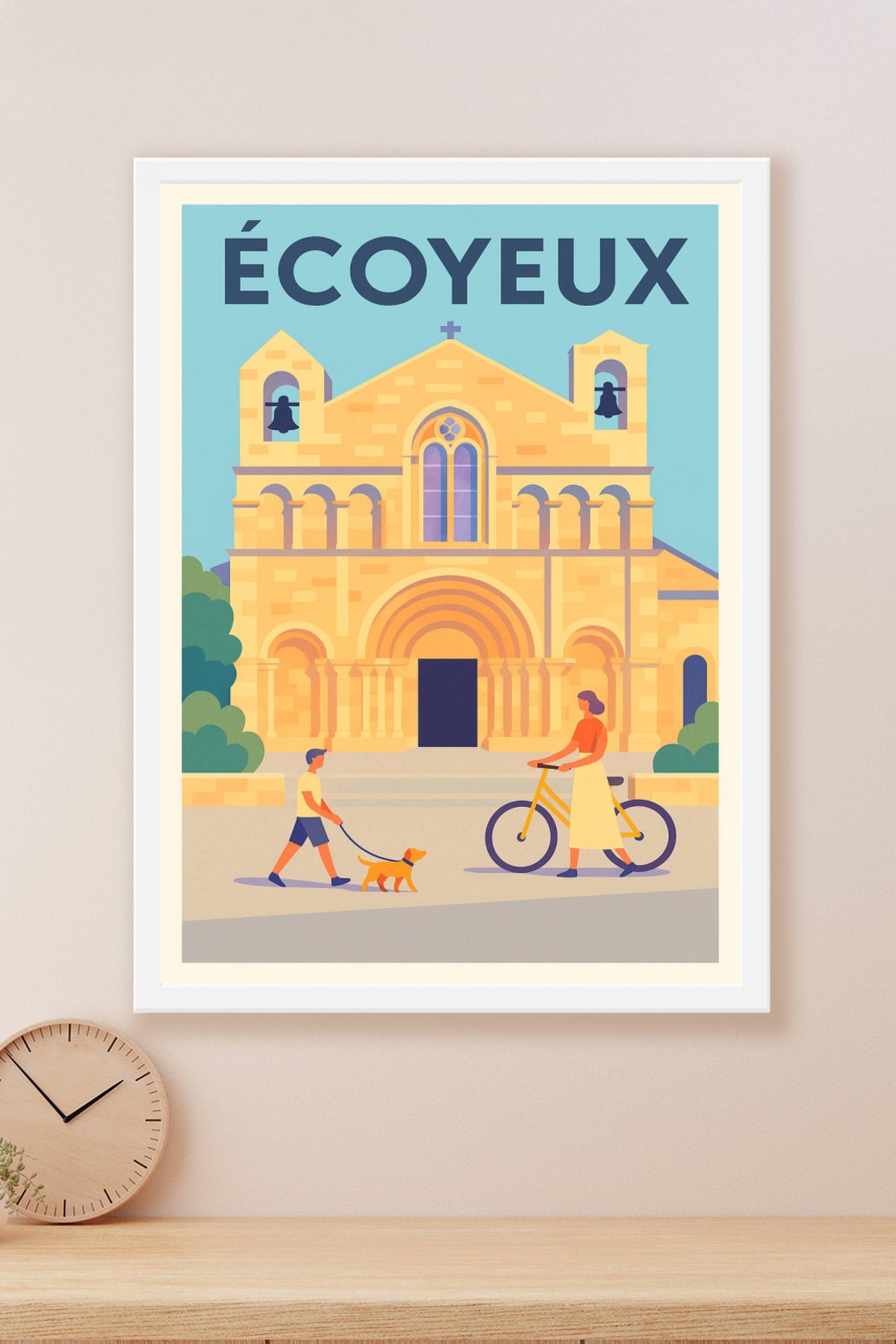 Affiche de Écoyeux - Charme et tranquillité au cœur du village