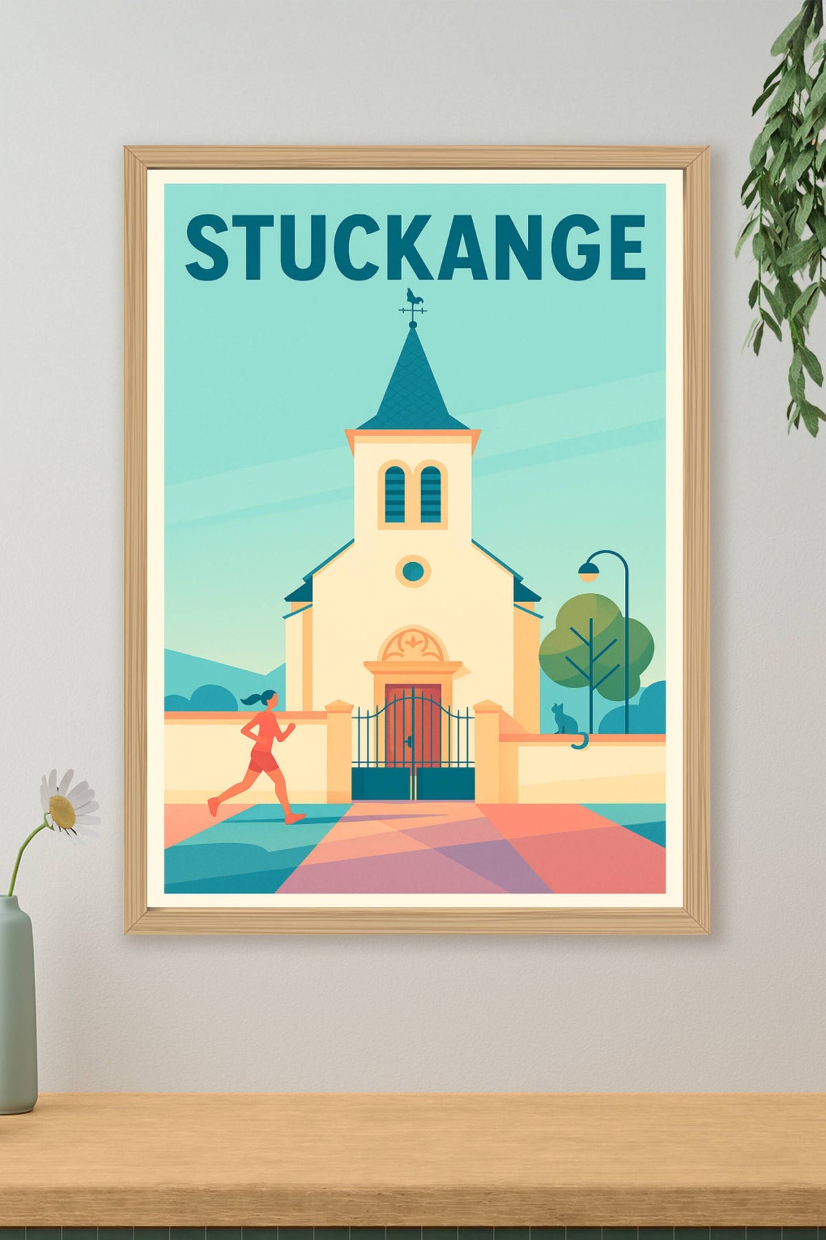 Affiche de Stuckange - Charme paisible et jogging matinal