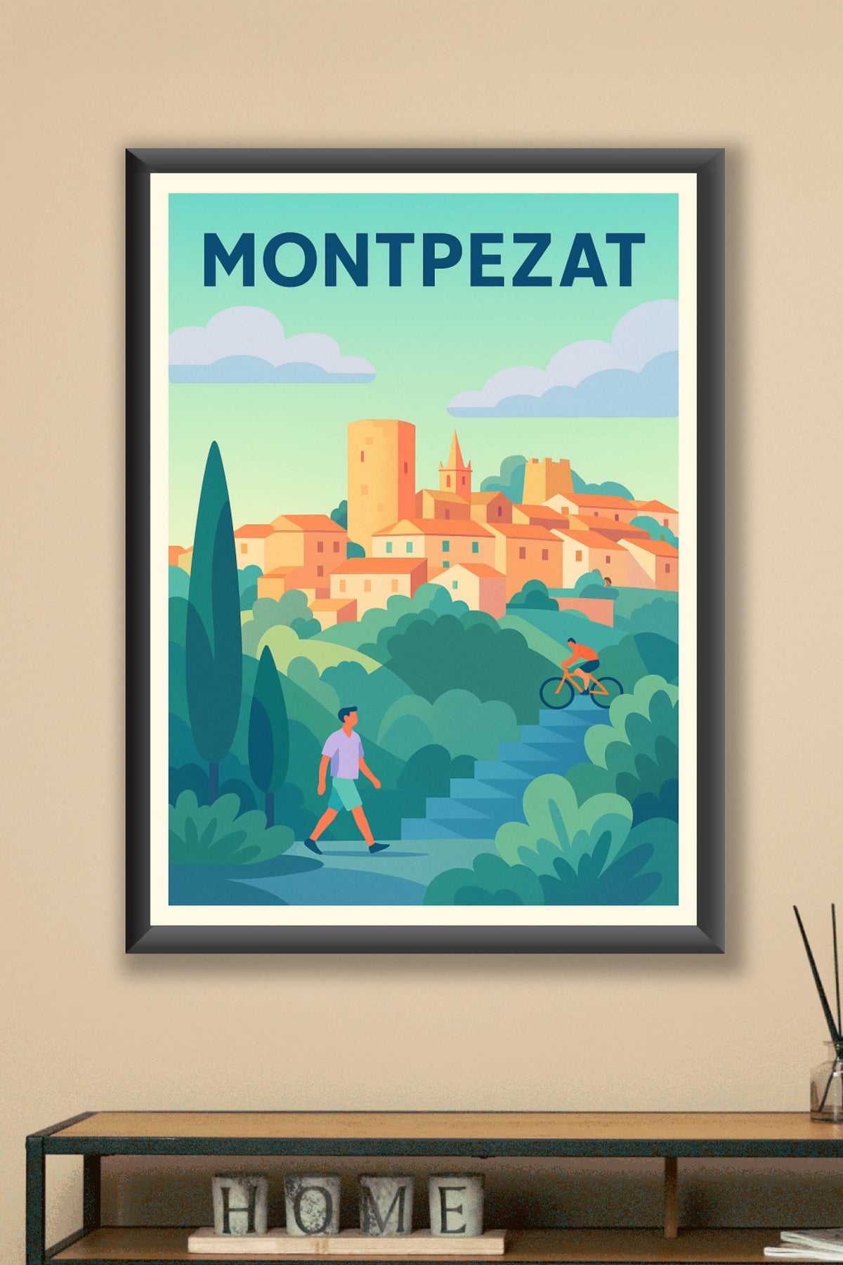Affiche de Montpezat - L'escapade paisible au cœur de la Provence