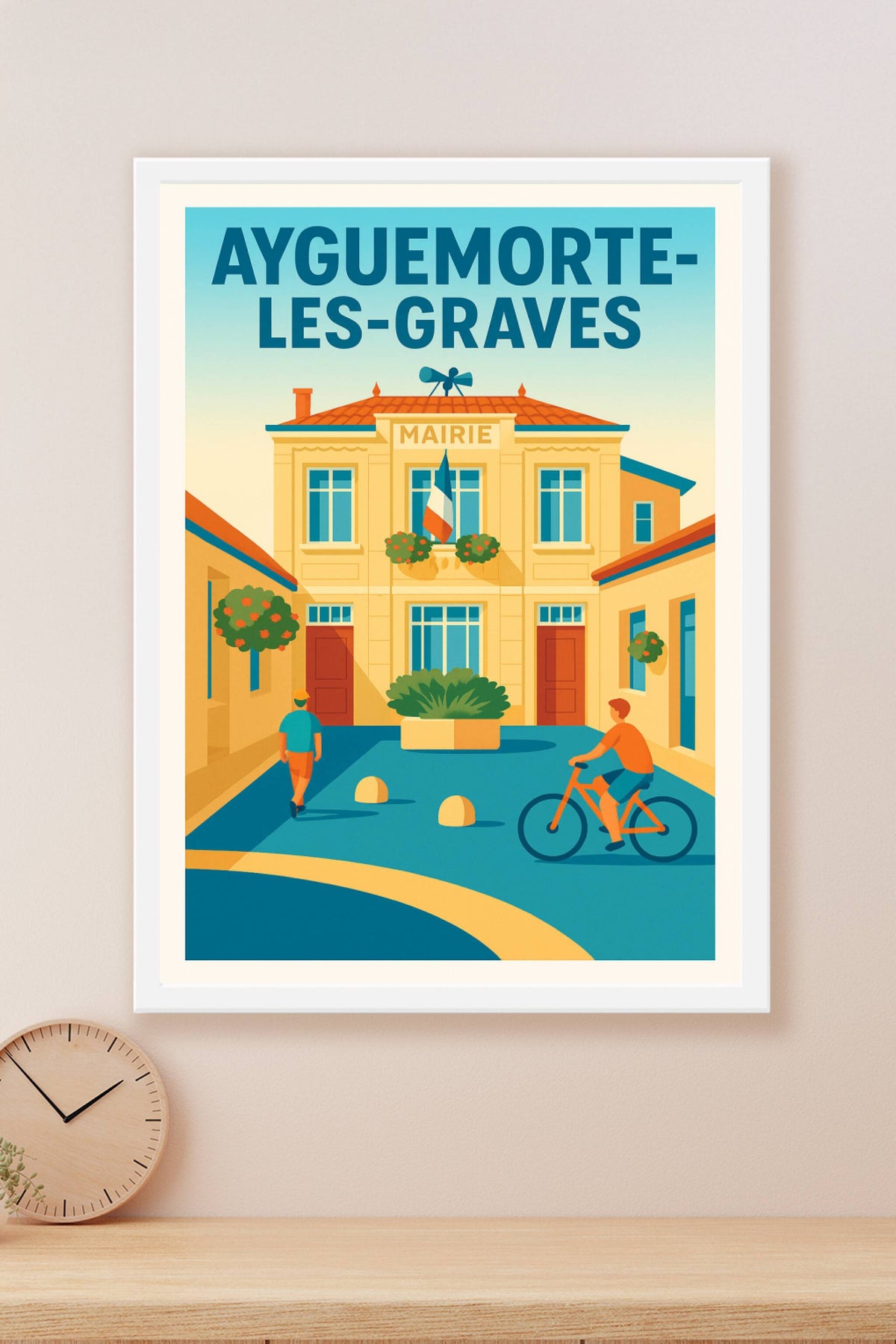 Affiche de Ayguemorte-les-Graves - Charme et douceur d'une mairie typique