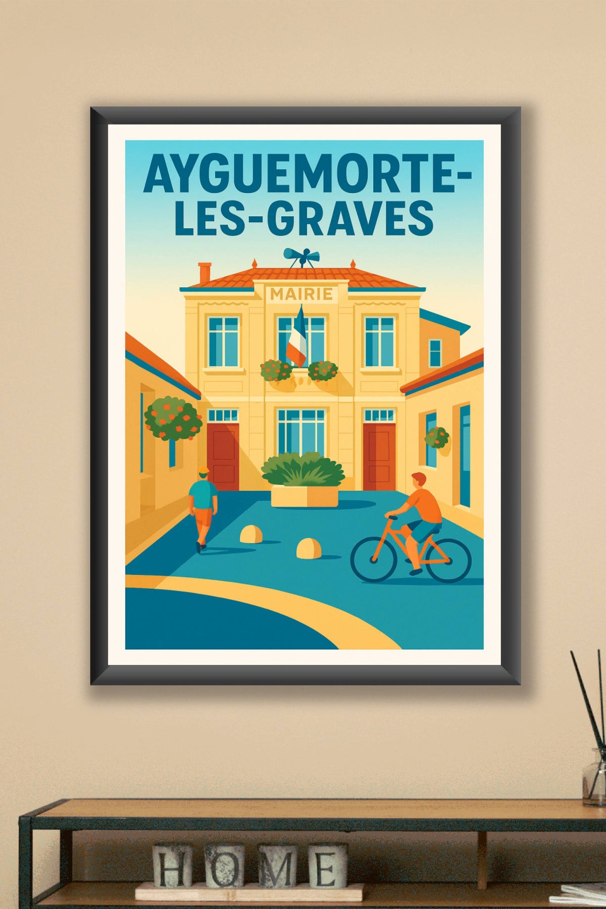 Affiche de Ayguemorte-les-Graves - Charme et douceur d'une mairie typique