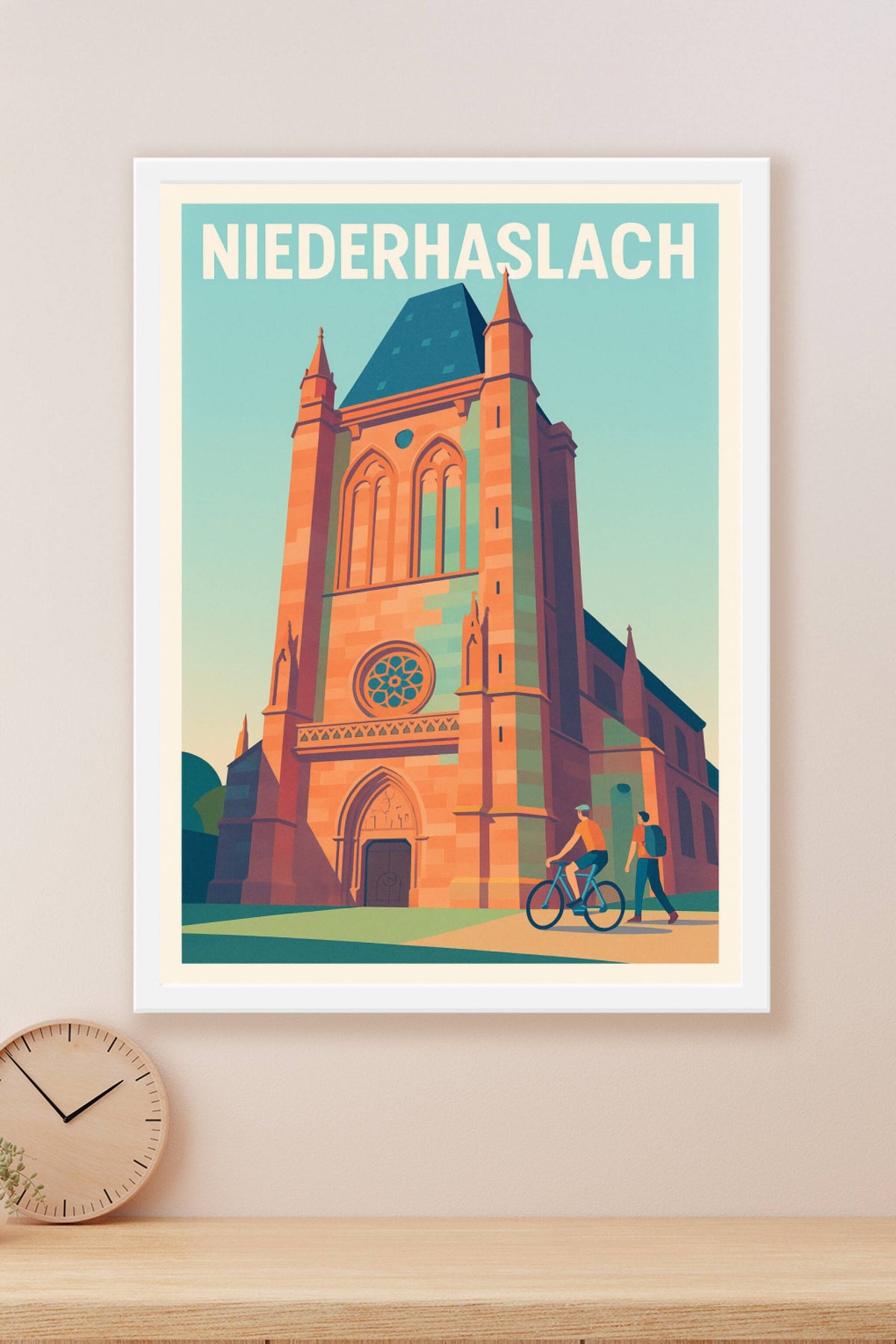 Affiche de Niederhaslach - L'élégance gothique au cœur de l'Alsace