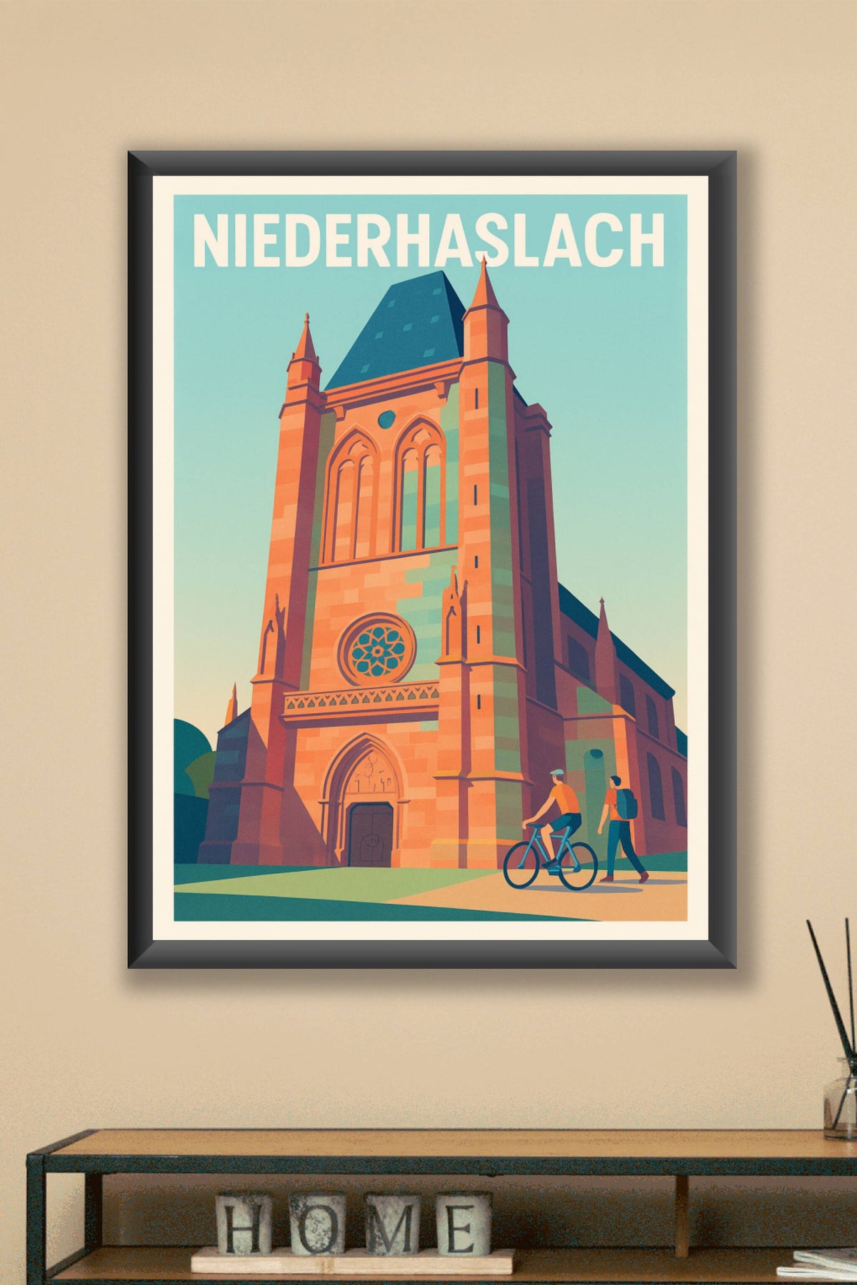 Affiche de Niederhaslach - L'élégance gothique au cœur de l'Alsace