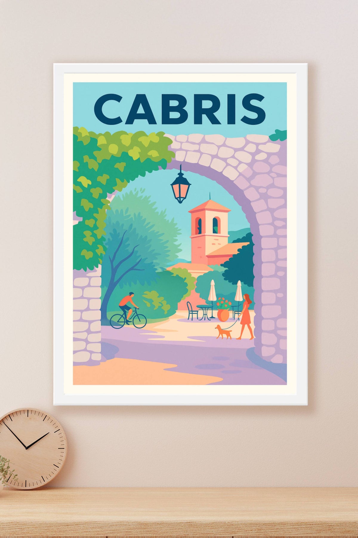 Affiche de Cabris - Charme et quiétude au cœur du village