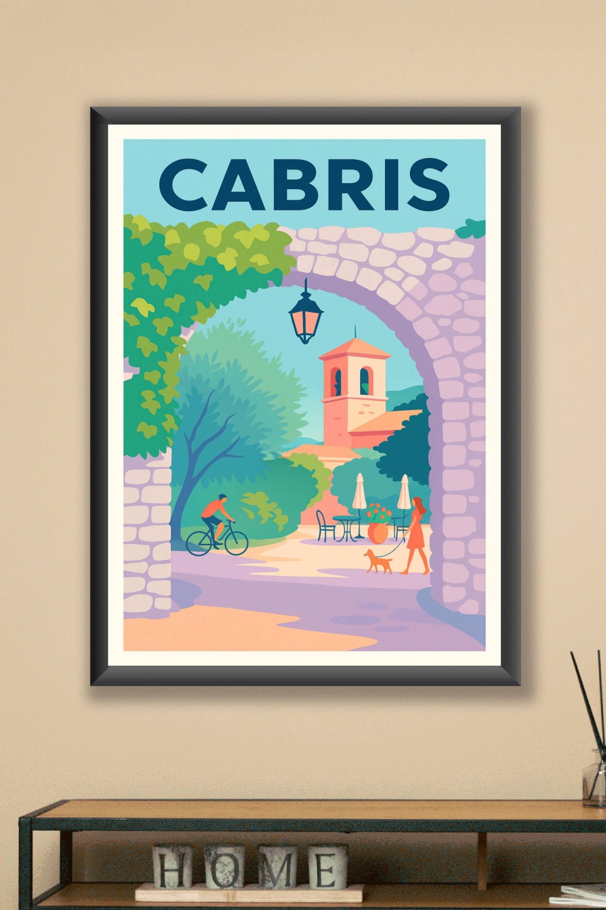 Affiche de Cabris - Charme et quiétude au cœur du village