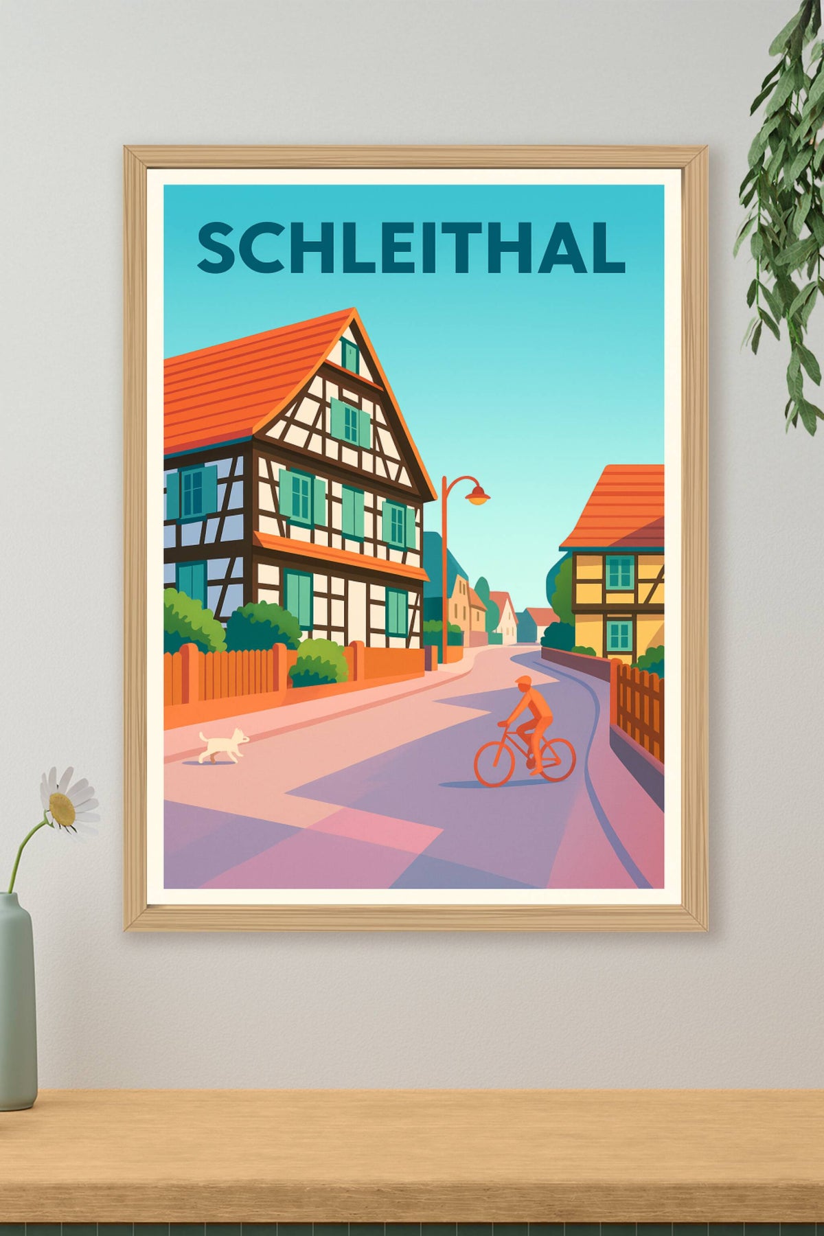 Affiche de Schleithal - Charme et Sérénité au Coeur de l'Alsace