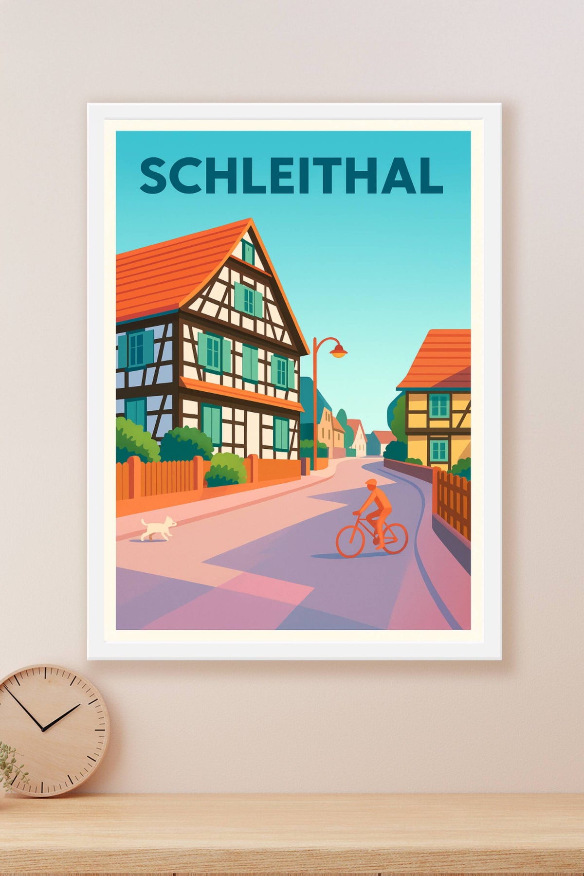 Affiche de Schleithal - Charme et Sérénité au Coeur de l'Alsace