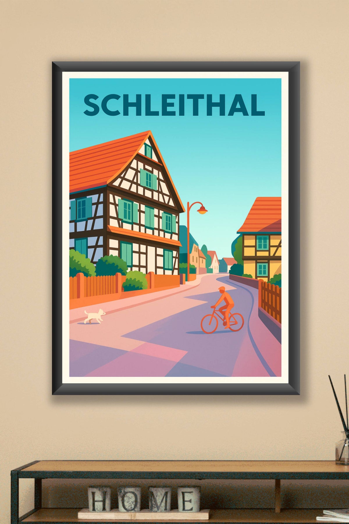 Affiche de Schleithal - Charme et Sérénité au Coeur de l'Alsace