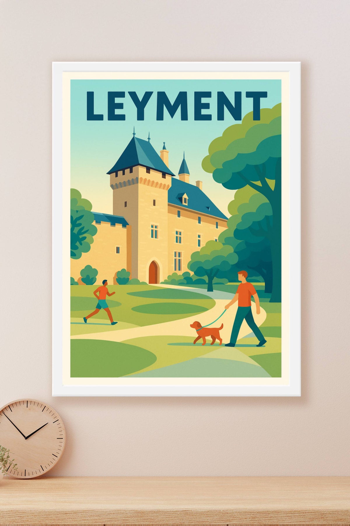 Affiche de Leyment - Un havre de paix au cœur de la nature