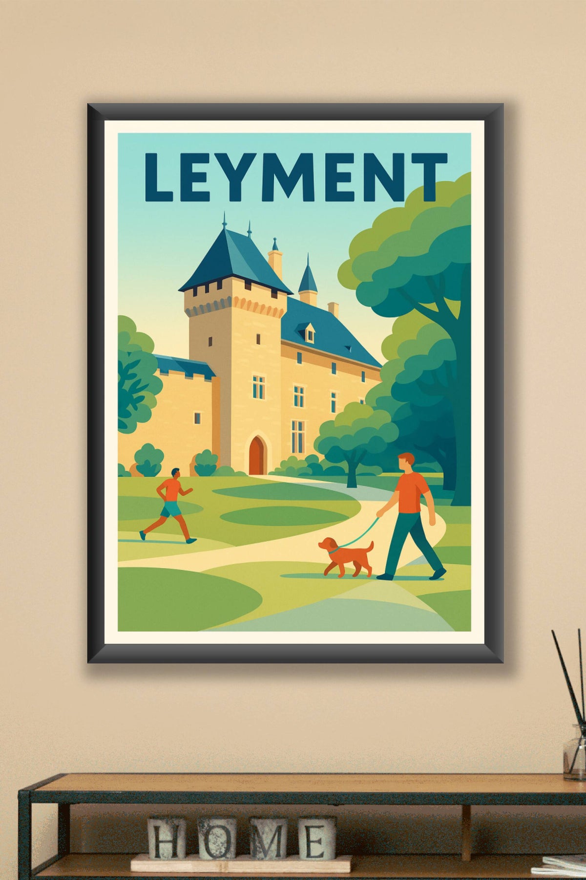 Affiche de Leyment - Un havre de paix au cœur de la nature