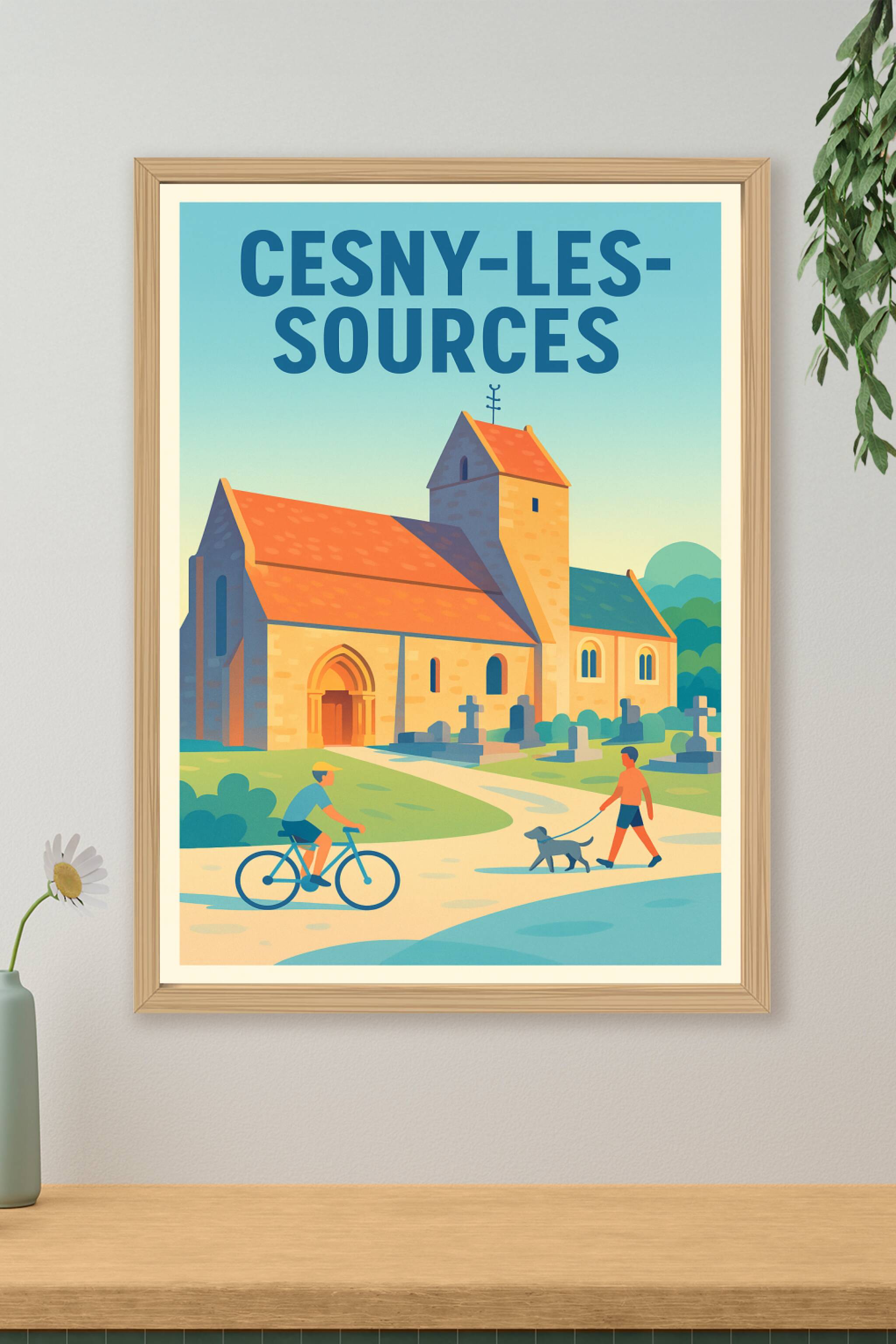 Affiche de Cesny-les-Sources - Charme et sérénité normande