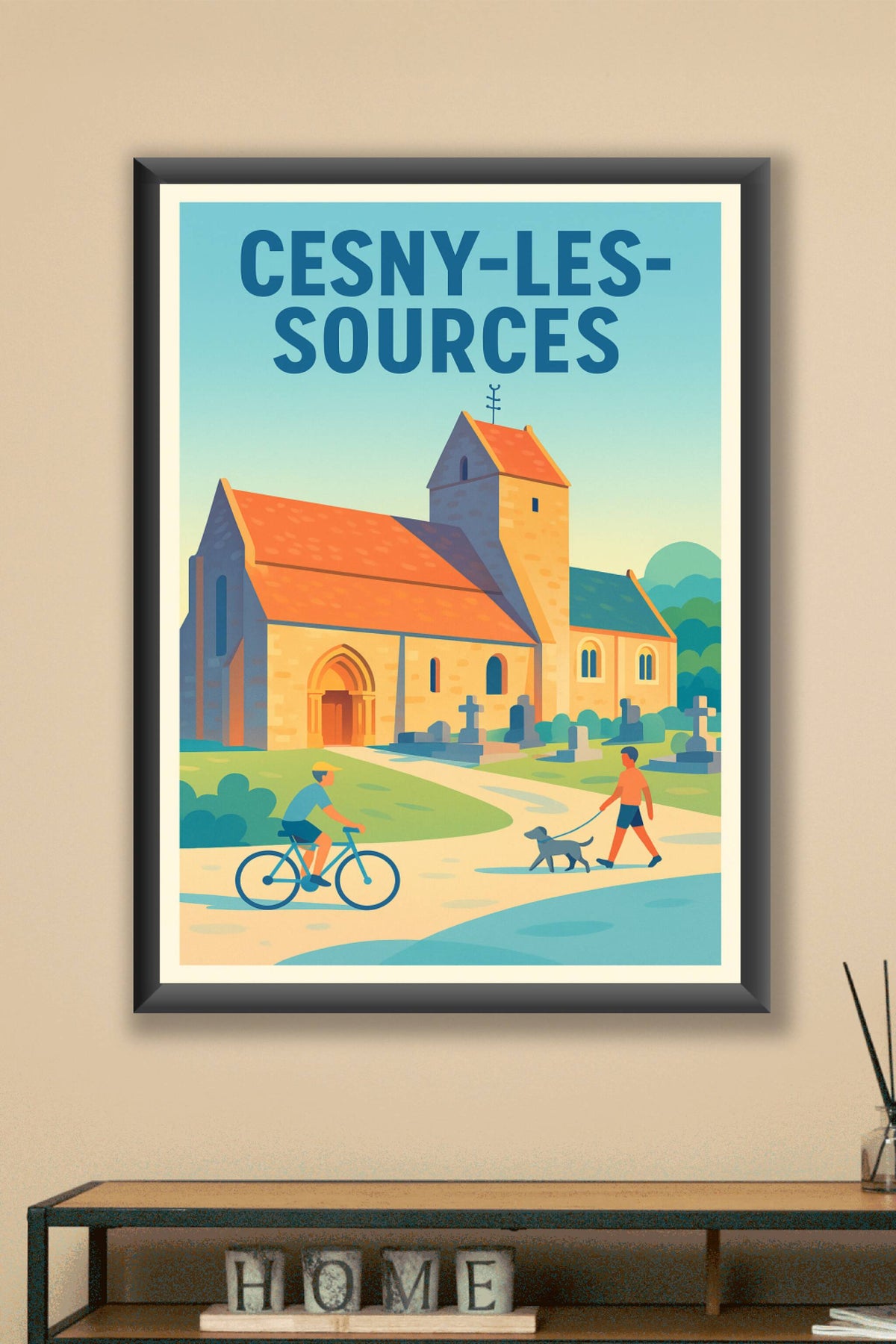 Affiche de Cesny-les-Sources - Charme et sérénité normande