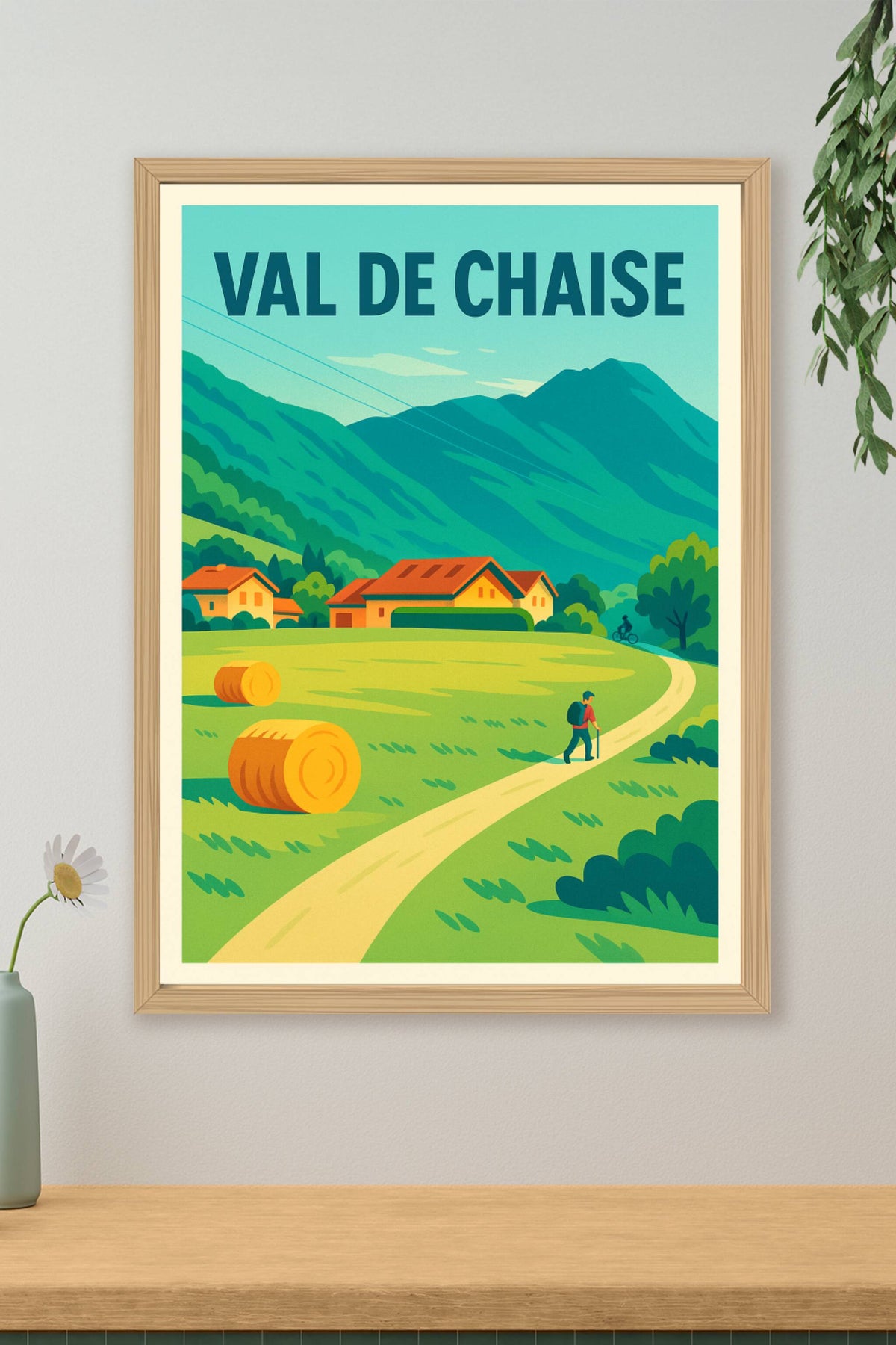 Affiche de Val de Chaise - Évasion champêtre au cœur des montagnes
