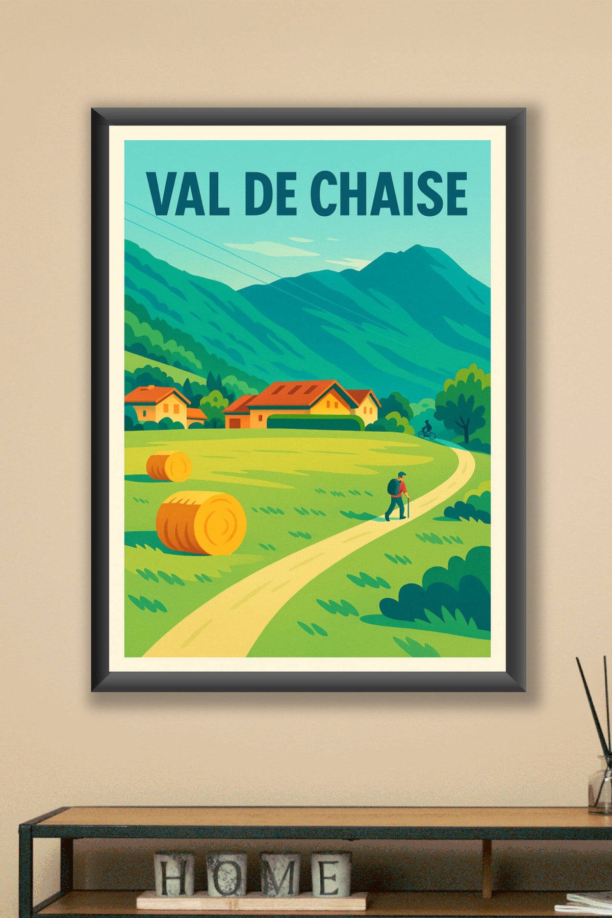 Affiche de Val de Chaise - Évasion champêtre au cœur des montagnes