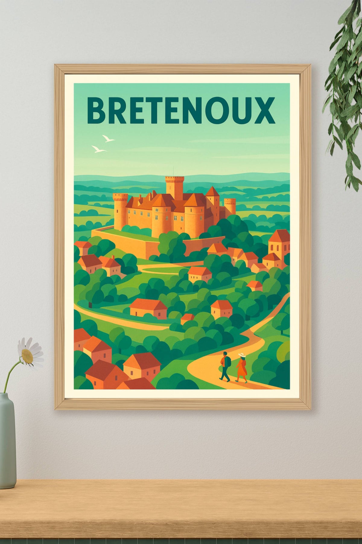 Affiche de Bretenoux - Balade au cœur du charme médiéval