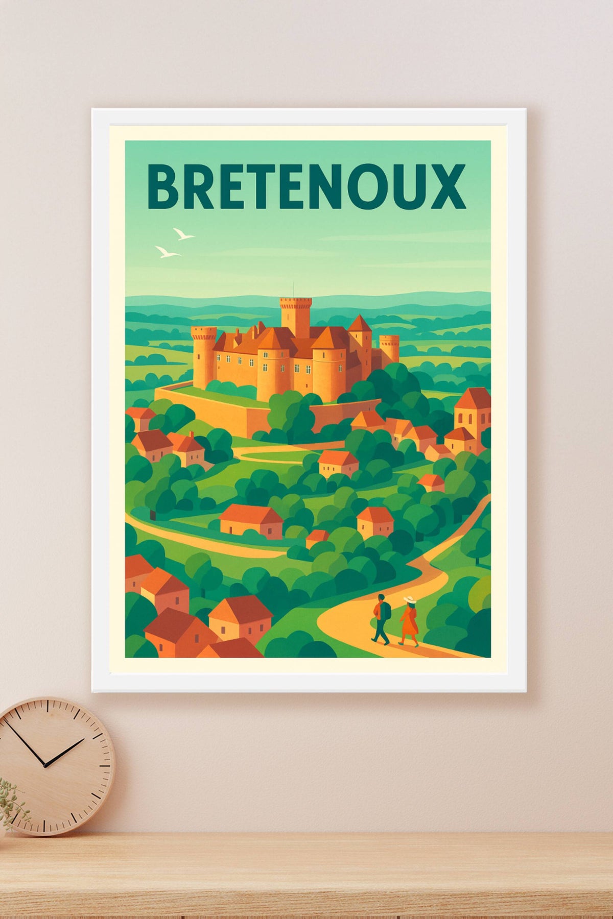 Affiche de Bretenoux - Balade au cœur du charme médiéval