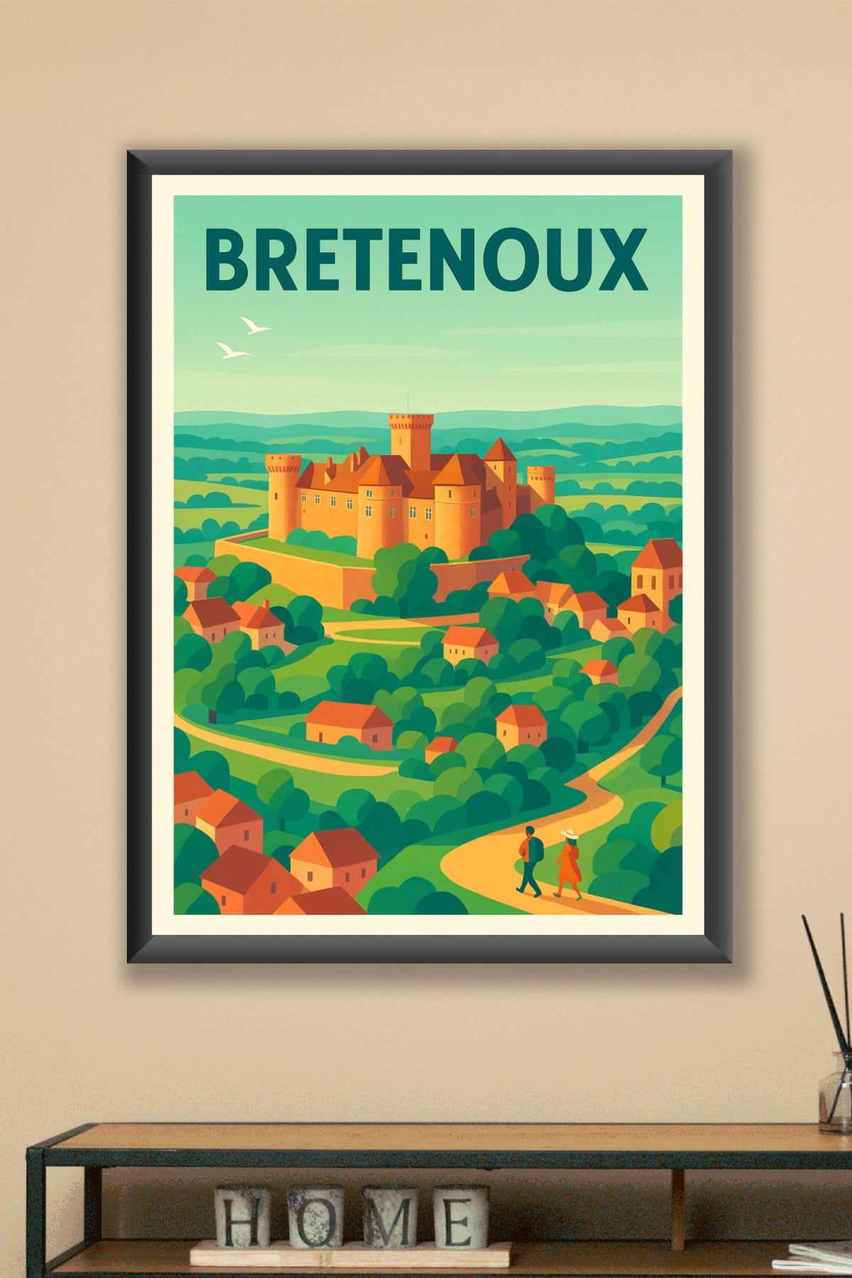 Affiche de Bretenoux - Balade au cœur du charme médiéval