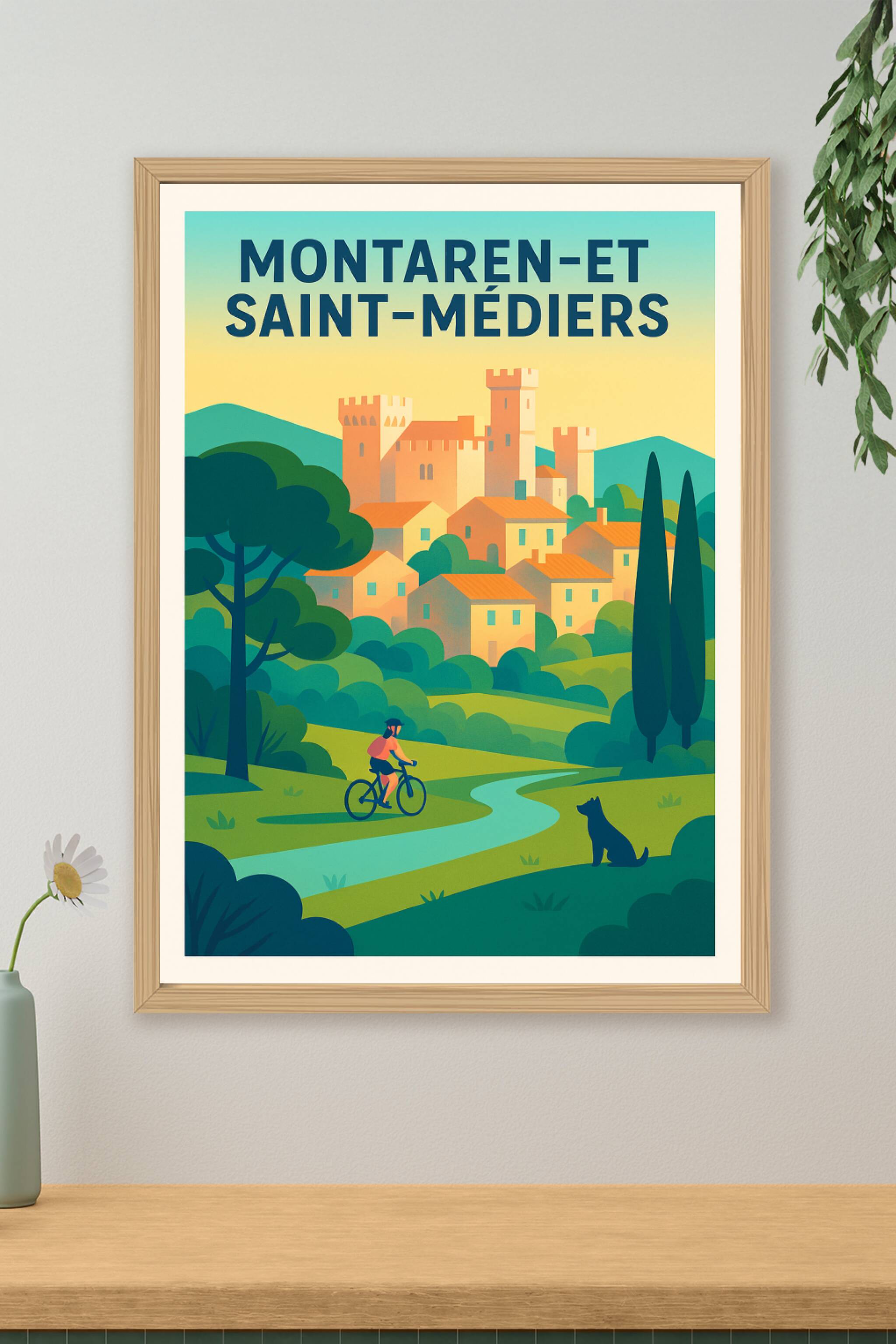 Affiche de Montaren-et-Saint-Médiers - Charme et sérénité en pleine nature