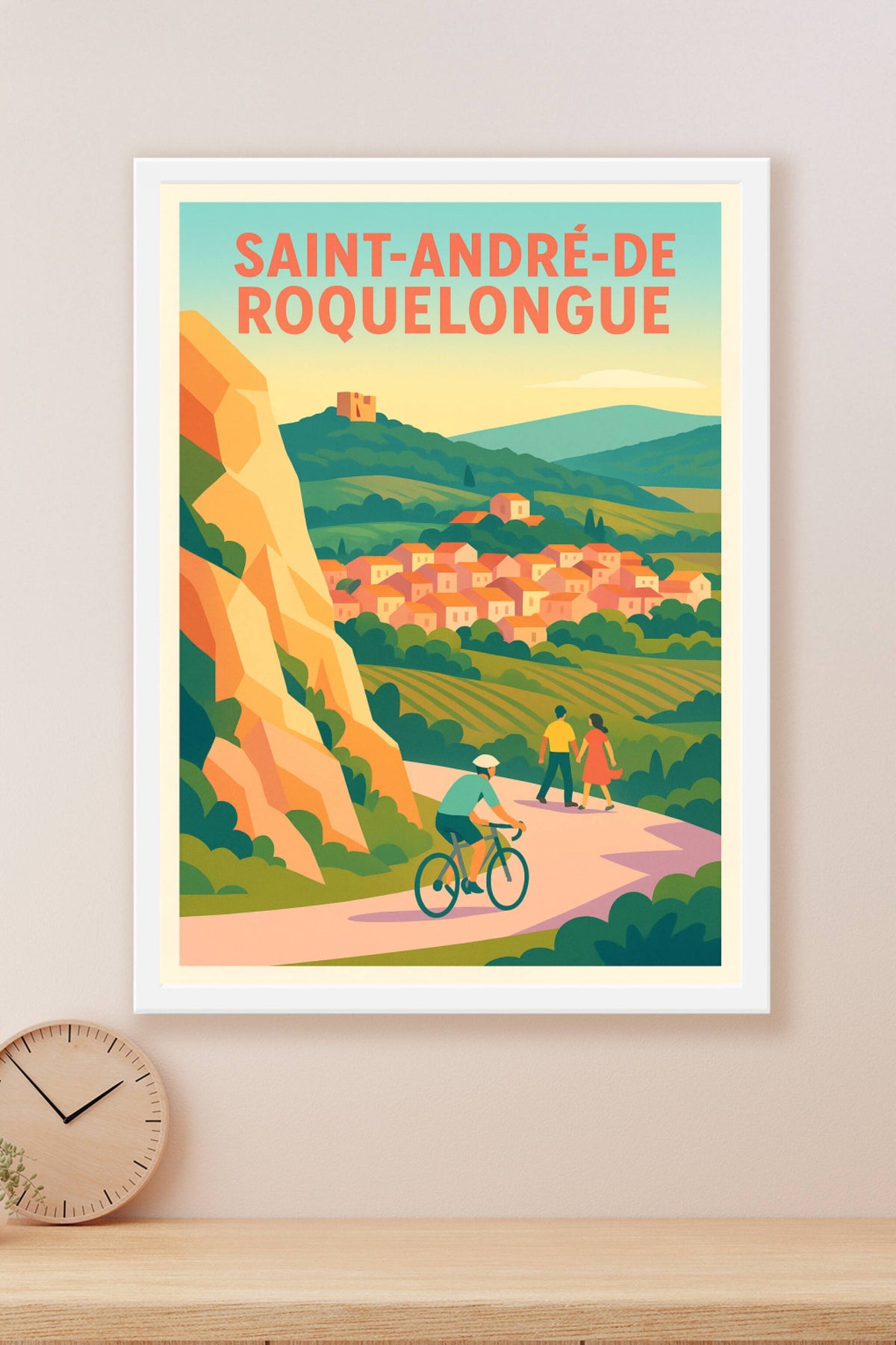 Affiche de Saint-André-de-Roquelongue - Évasion nature et charme du Sud