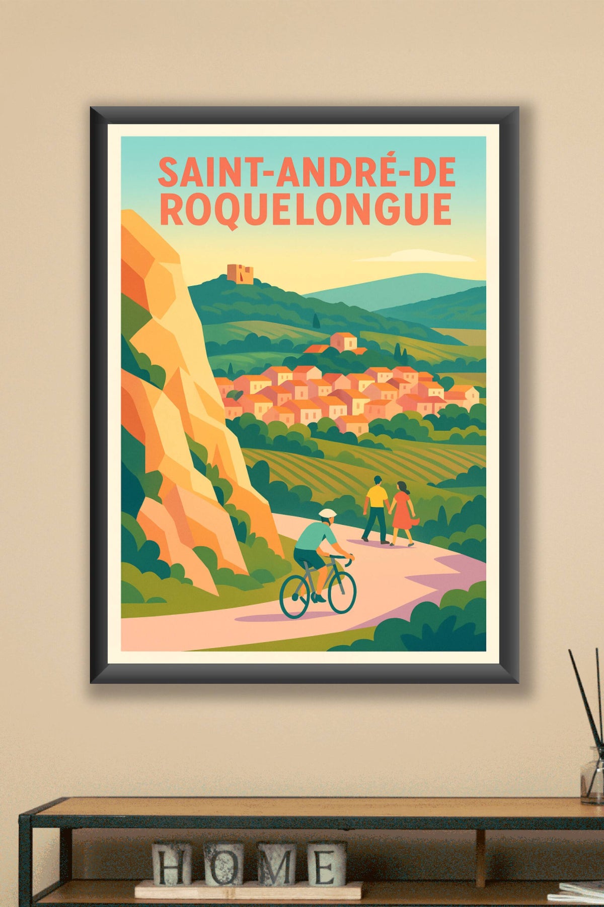 Affiche de Saint-André-de-Roquelongue - Évasion nature et charme du Sud